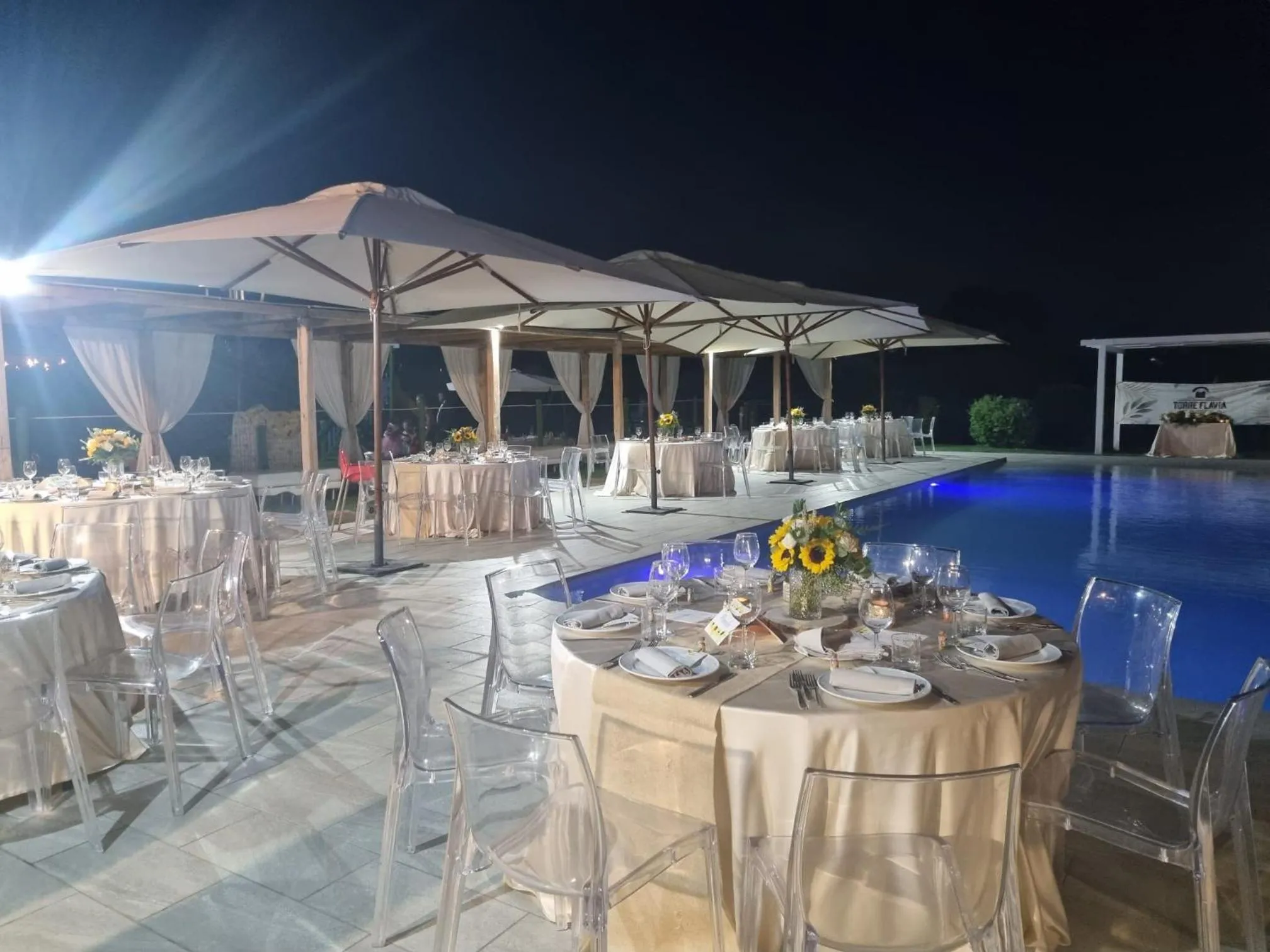 Swimming pool in Agriturismo Torre Flavia