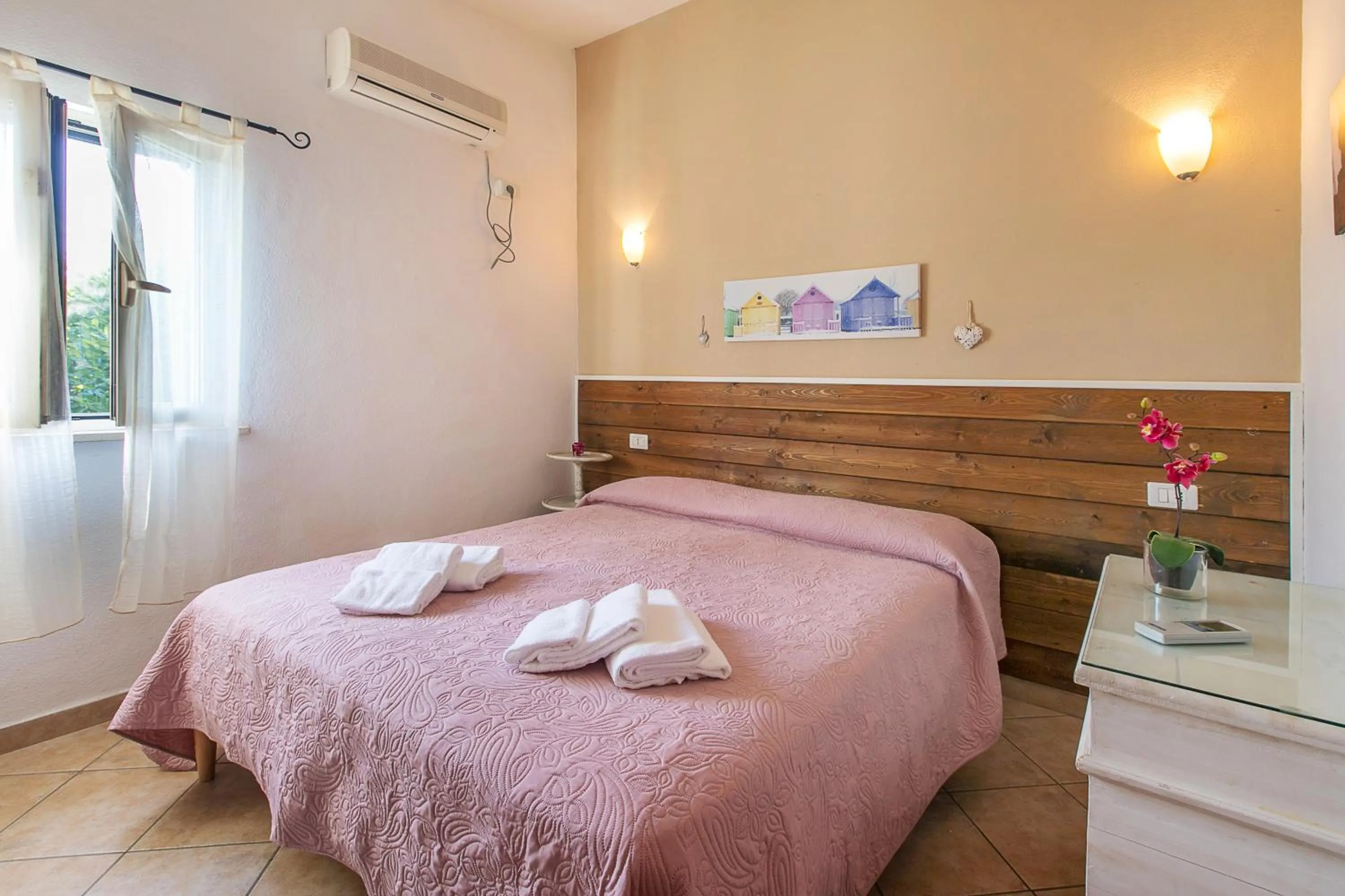 Bed in Agriturismo Torre Flavia