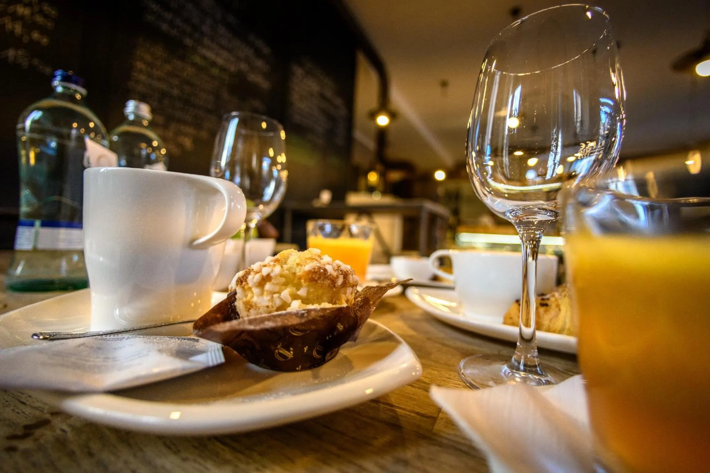 Food and drinks in Eco Rooms&Breakfast Tirano