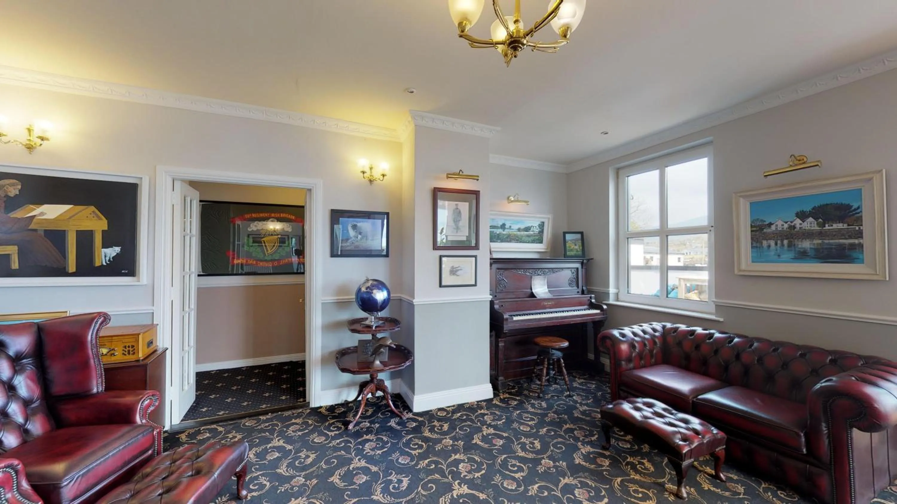 Lobby or reception in Milltown House Dingle