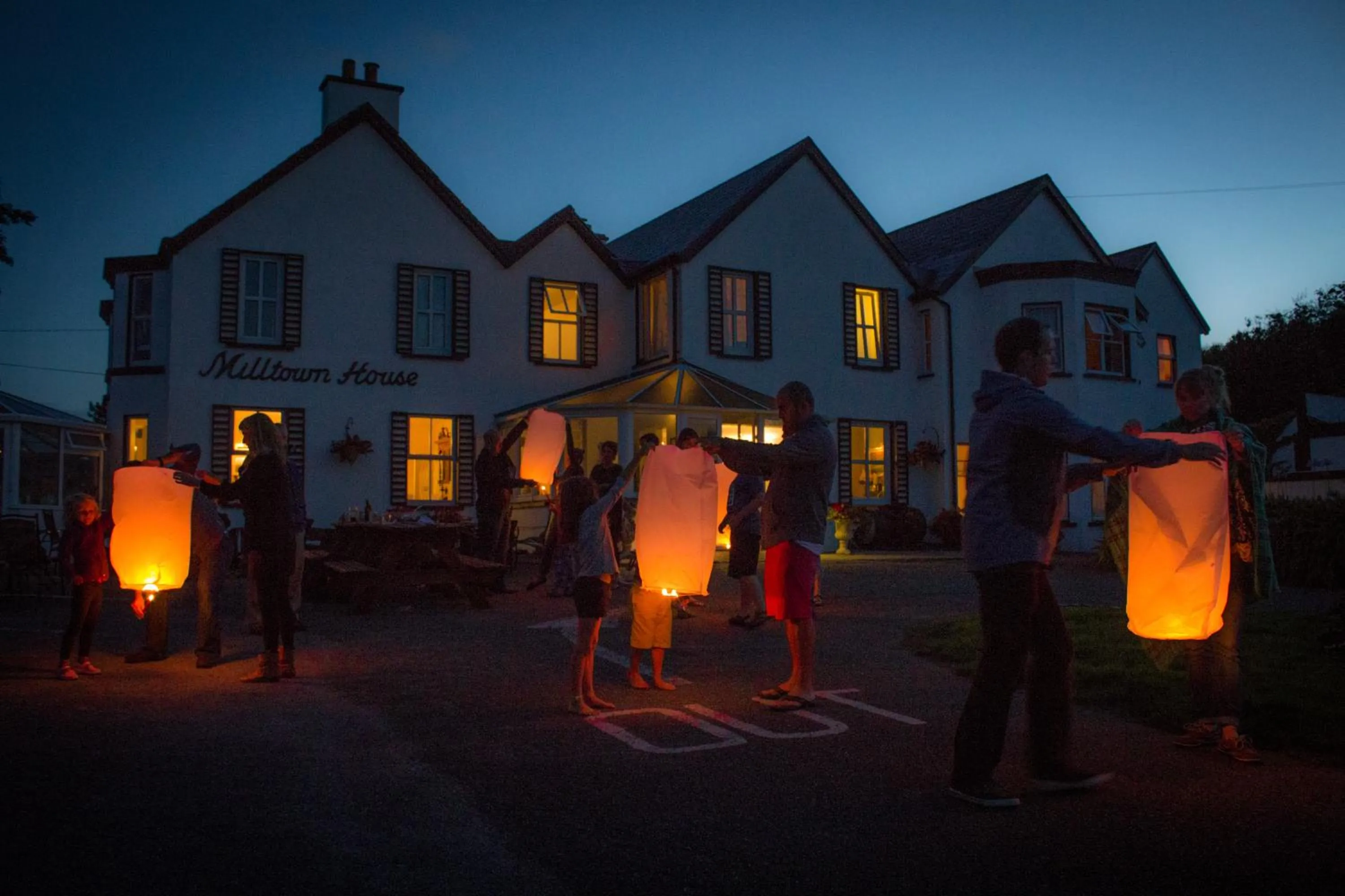 Facade/entrance in Milltown House Dingle