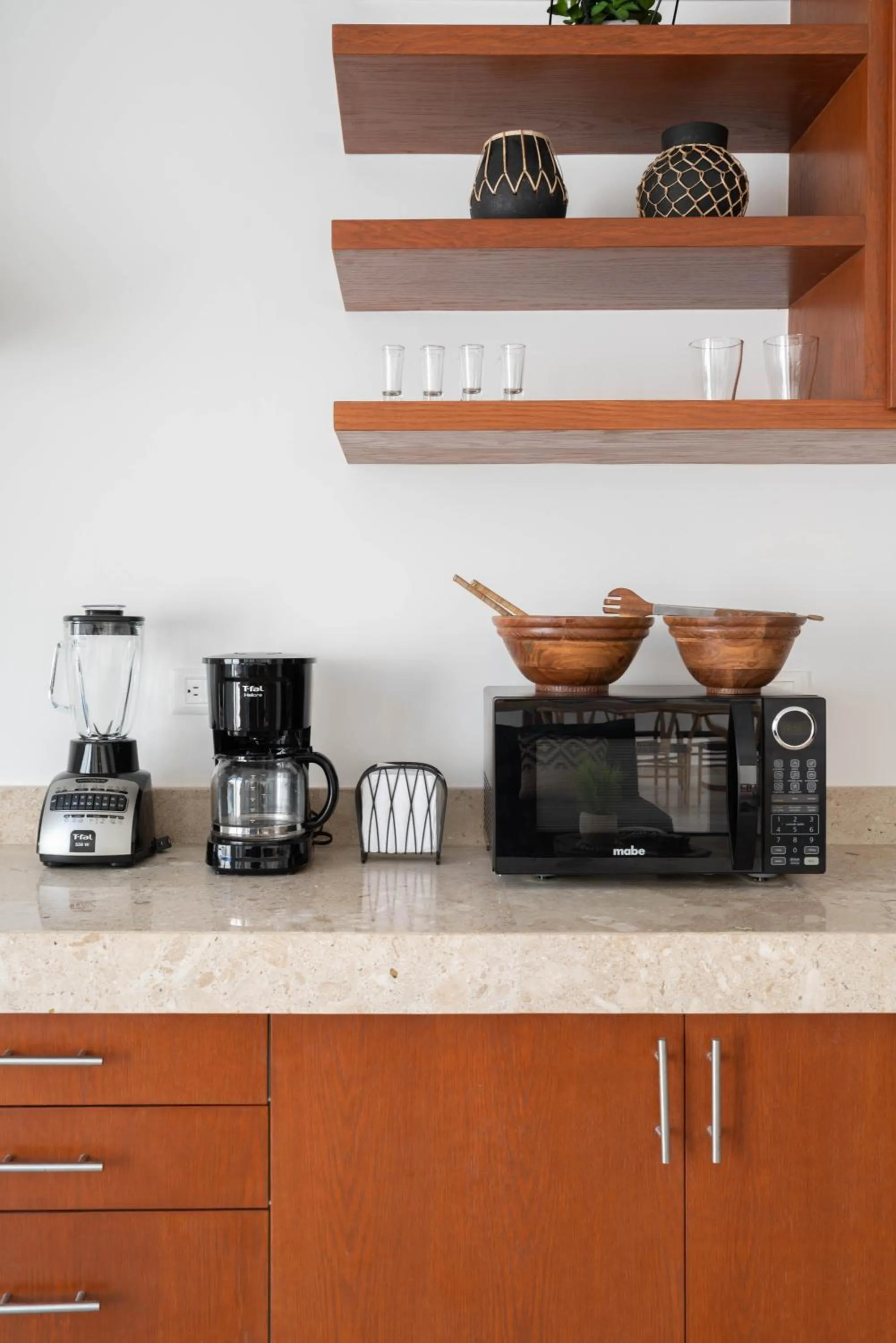 Coffee/tea facilities in Tulum Cozy 3 Bedrooms Townhome-Centrally Located-Gated-WIFI