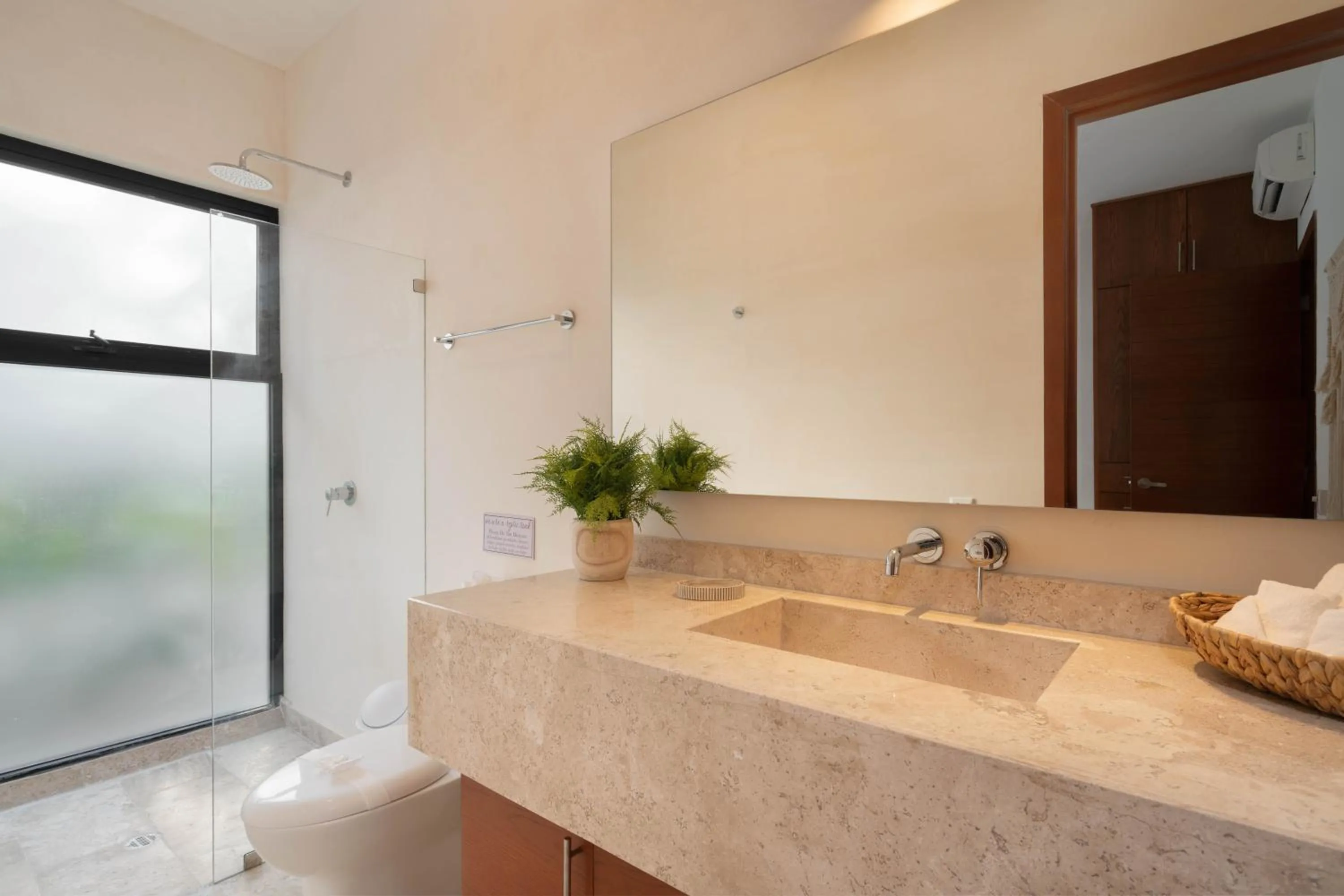 Shower in Tulum Cozy 3 Bedrooms Townhome-Centrally Located-Gated-WIFI
