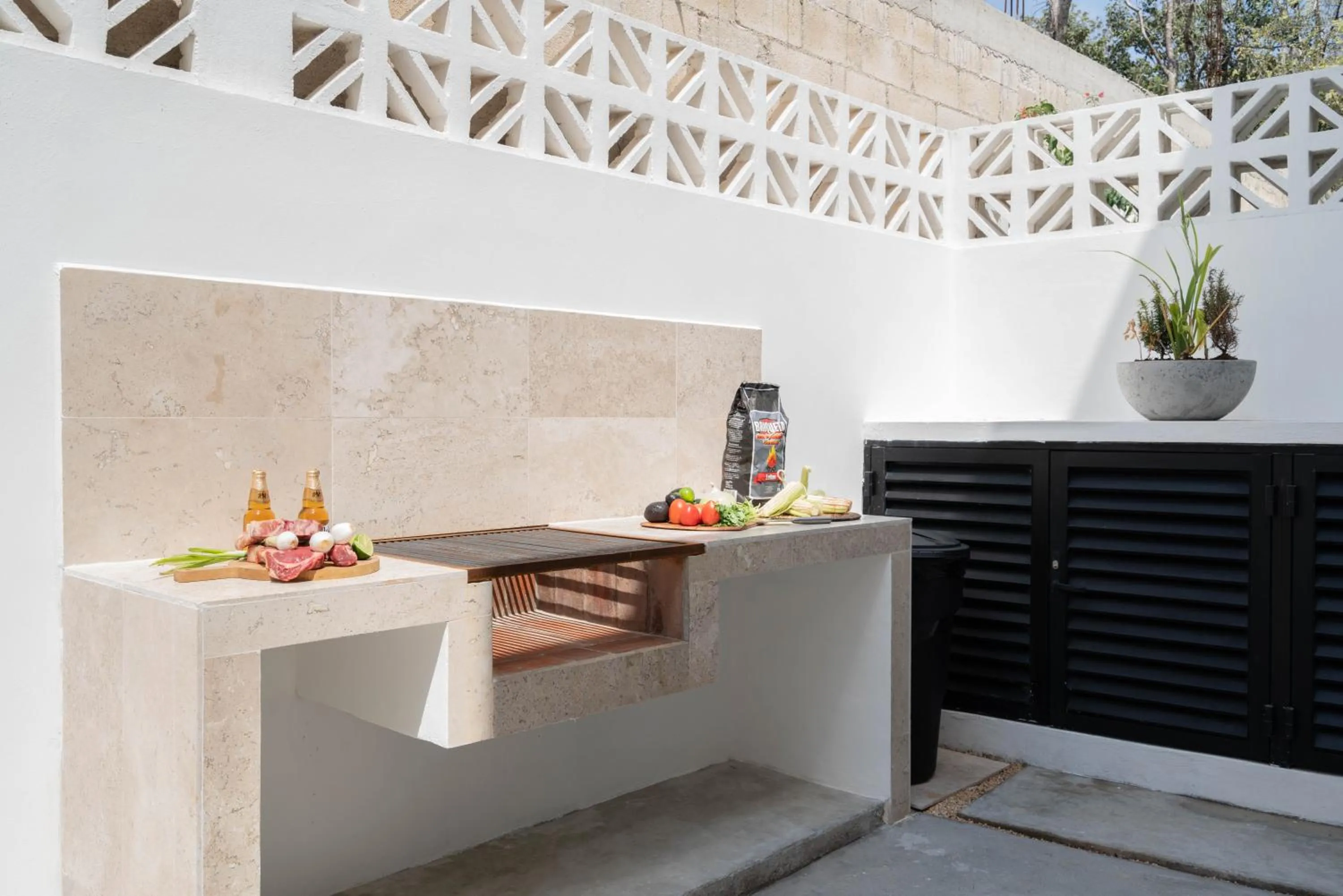 BBQ facilities in Tulum Cozy 3 Bedrooms Townhome-Centrally Located-Gated-WIFI