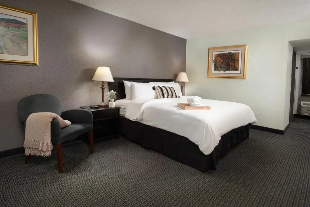 Bed in Cactus Cove Inn and Suites