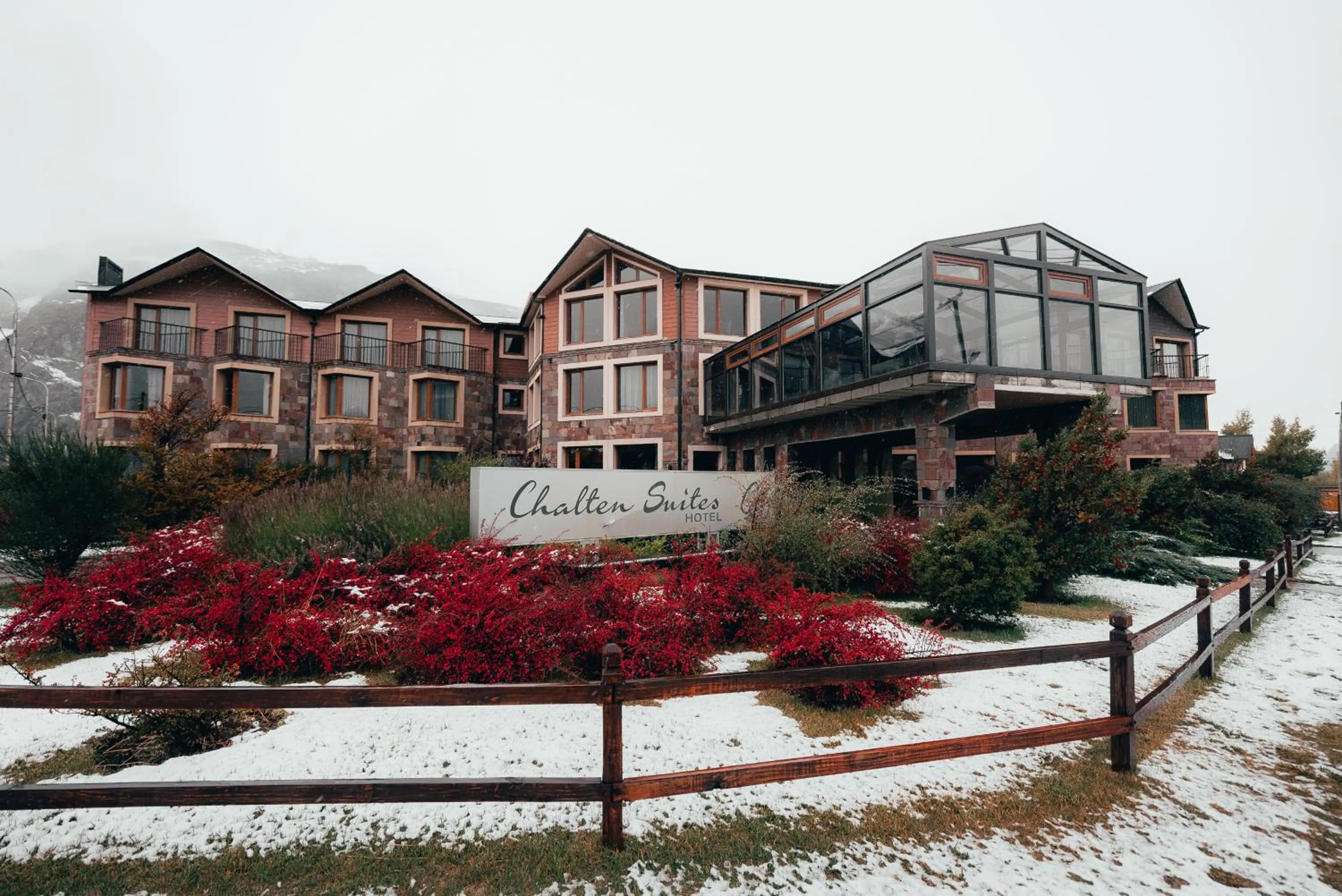 Property building in Chalten Suites Hotel