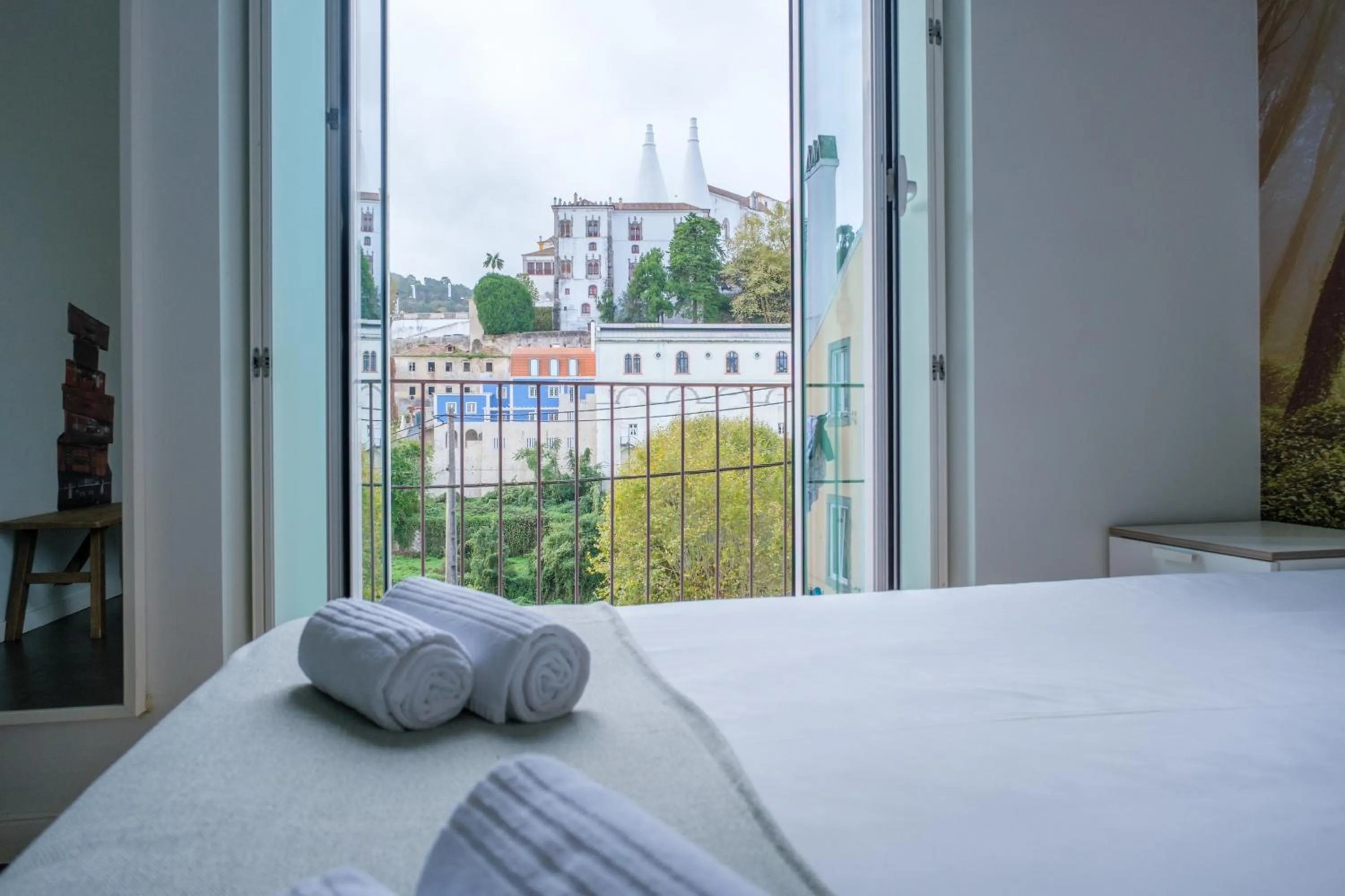 View (from property/room), Bed in Moon Hill Hostel