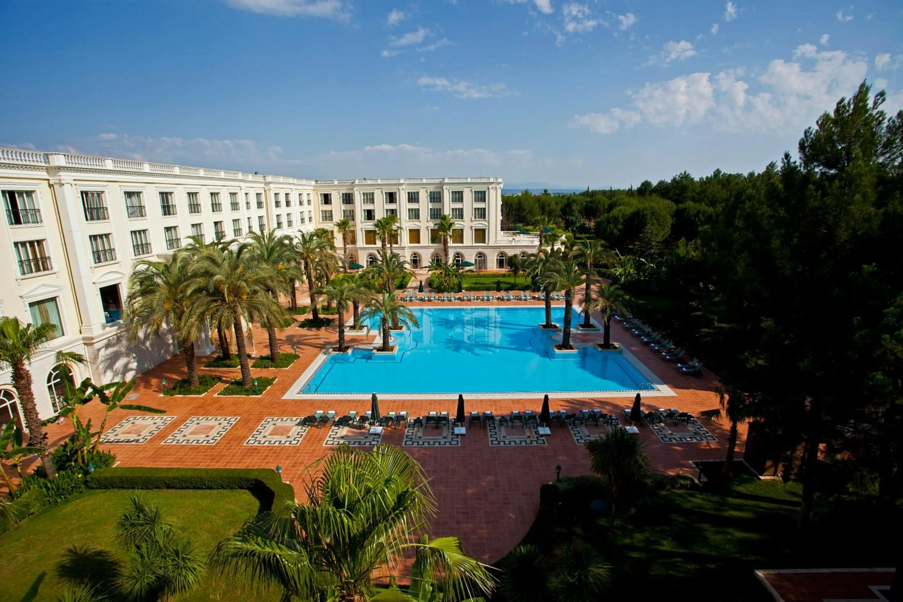 Pool view in IC Hotels Airport