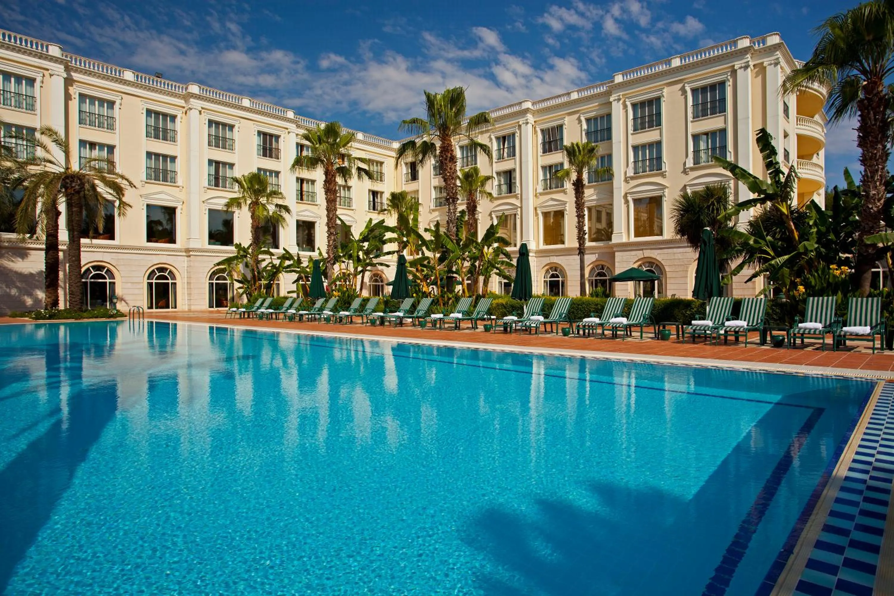 Pool view in IC Hotels Airport