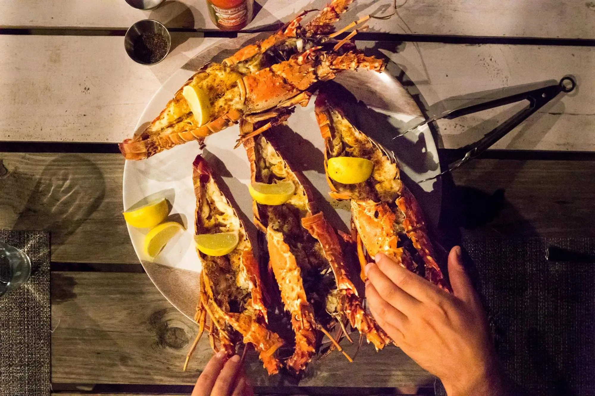 Food in Thatch Caye Resort a Muy'Ono Resort