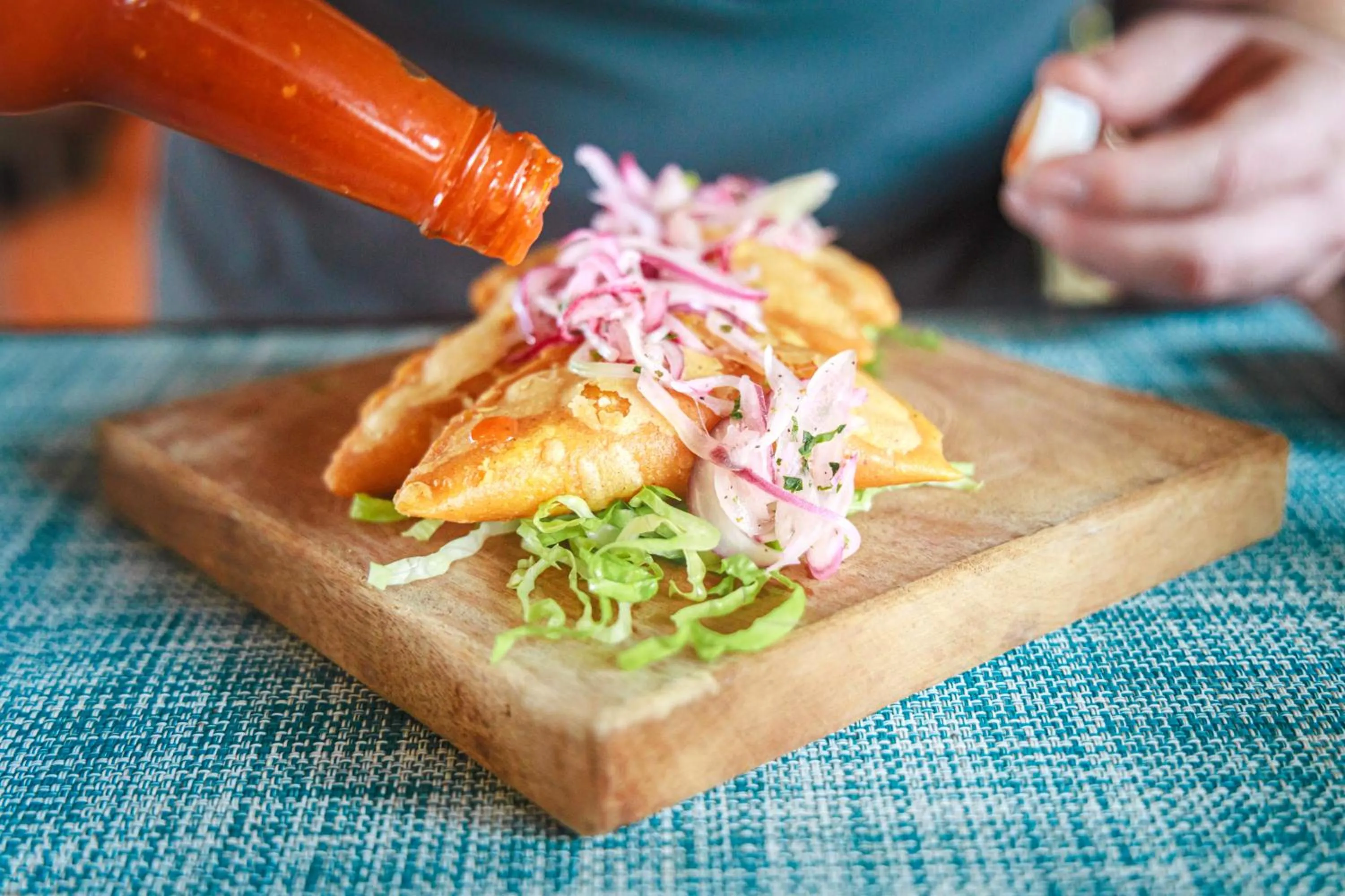Food in Thatch Caye Resort a Muy'Ono Resort