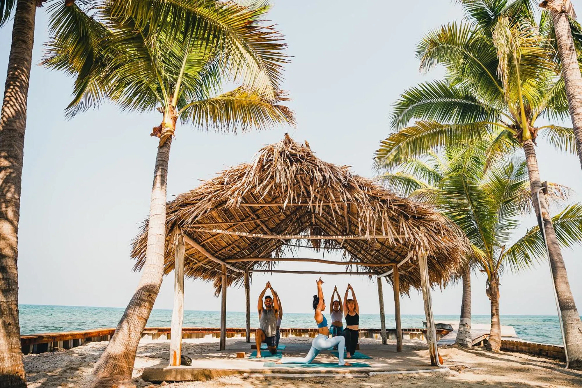 Spa and wellness centre/facilities in Thatch Caye Resort a Muy'Ono Resort