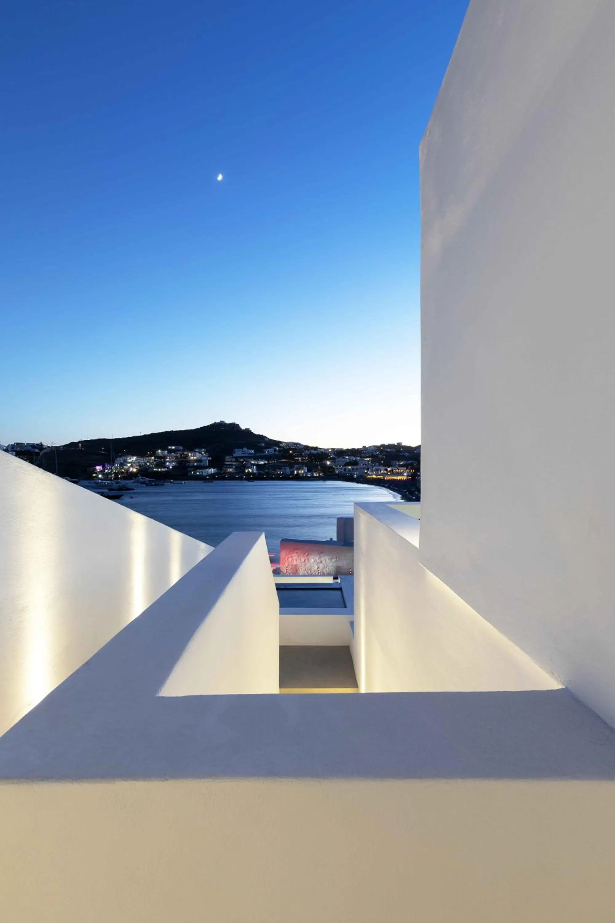Property building in CUBIC Mykonos Seafront Design Suites