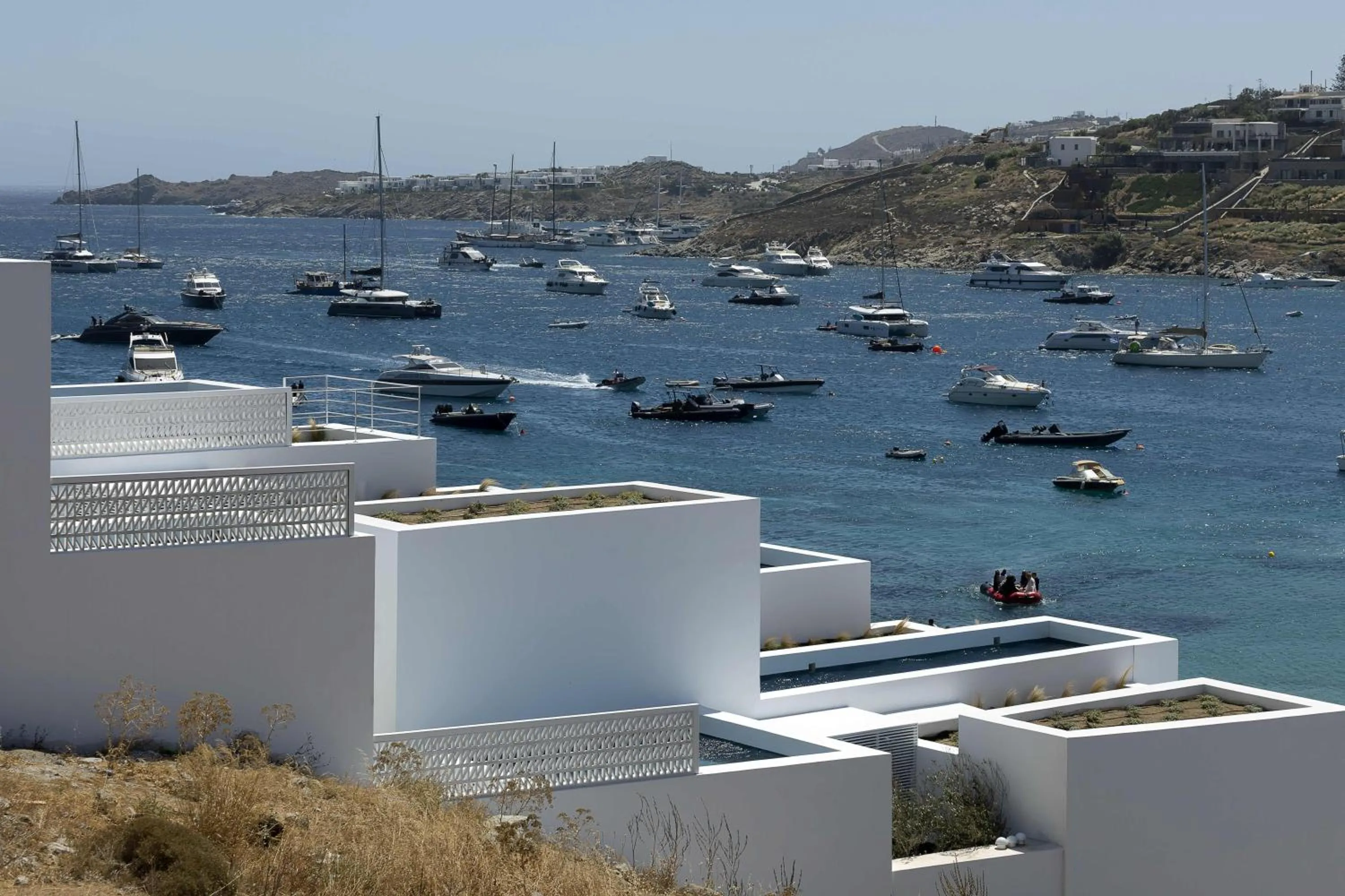 Day in CUBIC Mykonos Seafront Design Suites