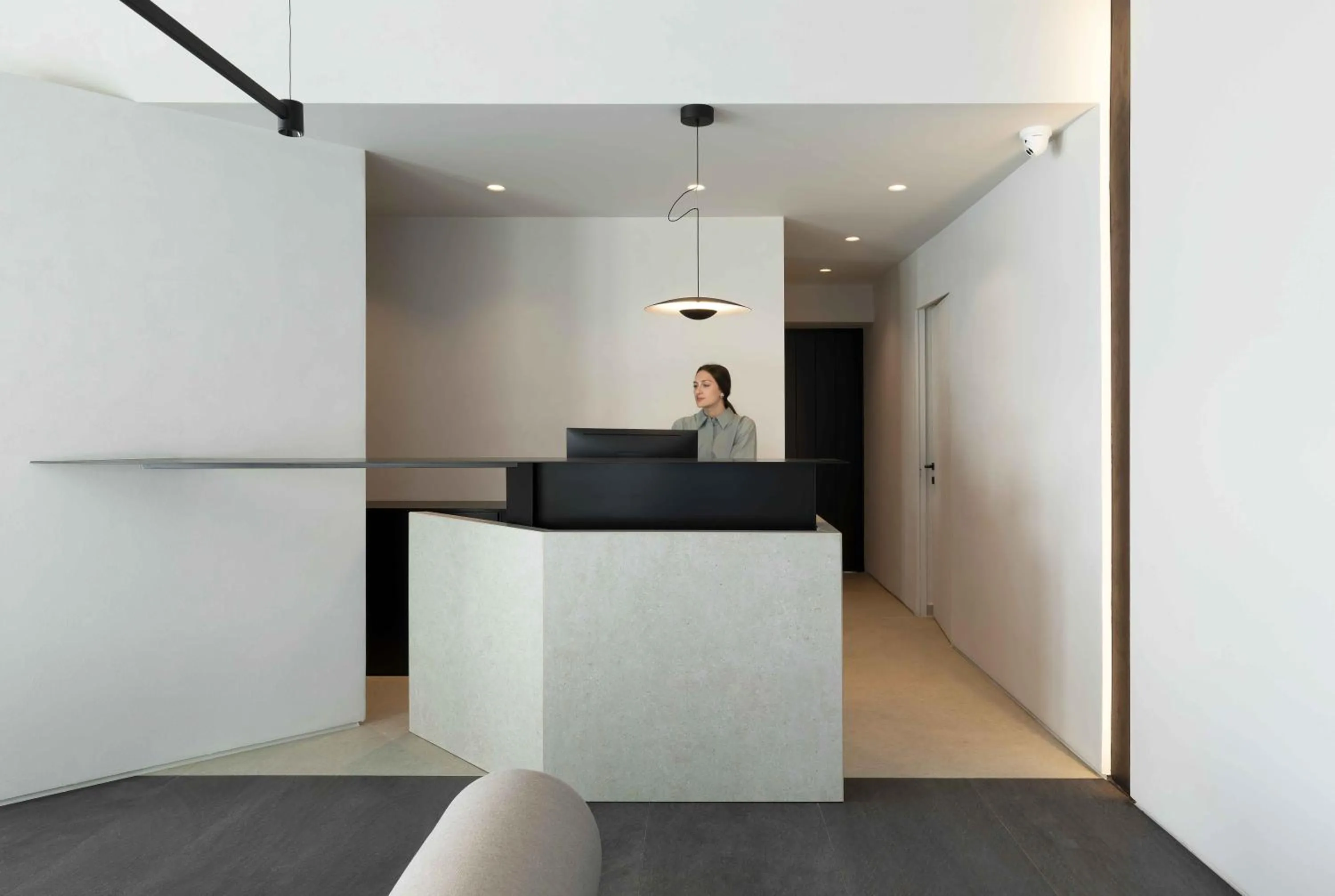 Lobby or reception in CUBIC Mykonos Seafront Design Suites