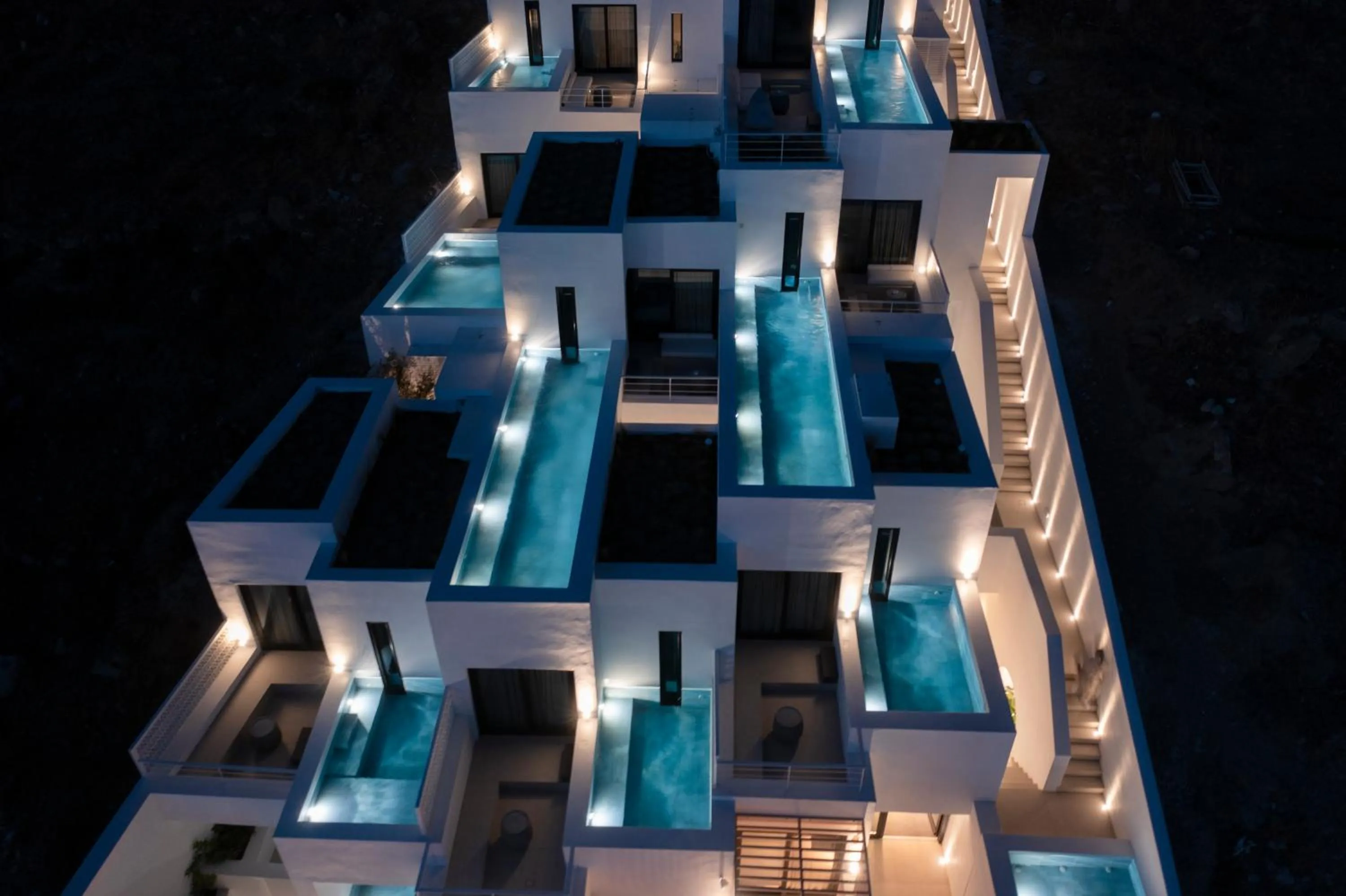 Property building in CUBIC Mykonos Seafront Design Suites
