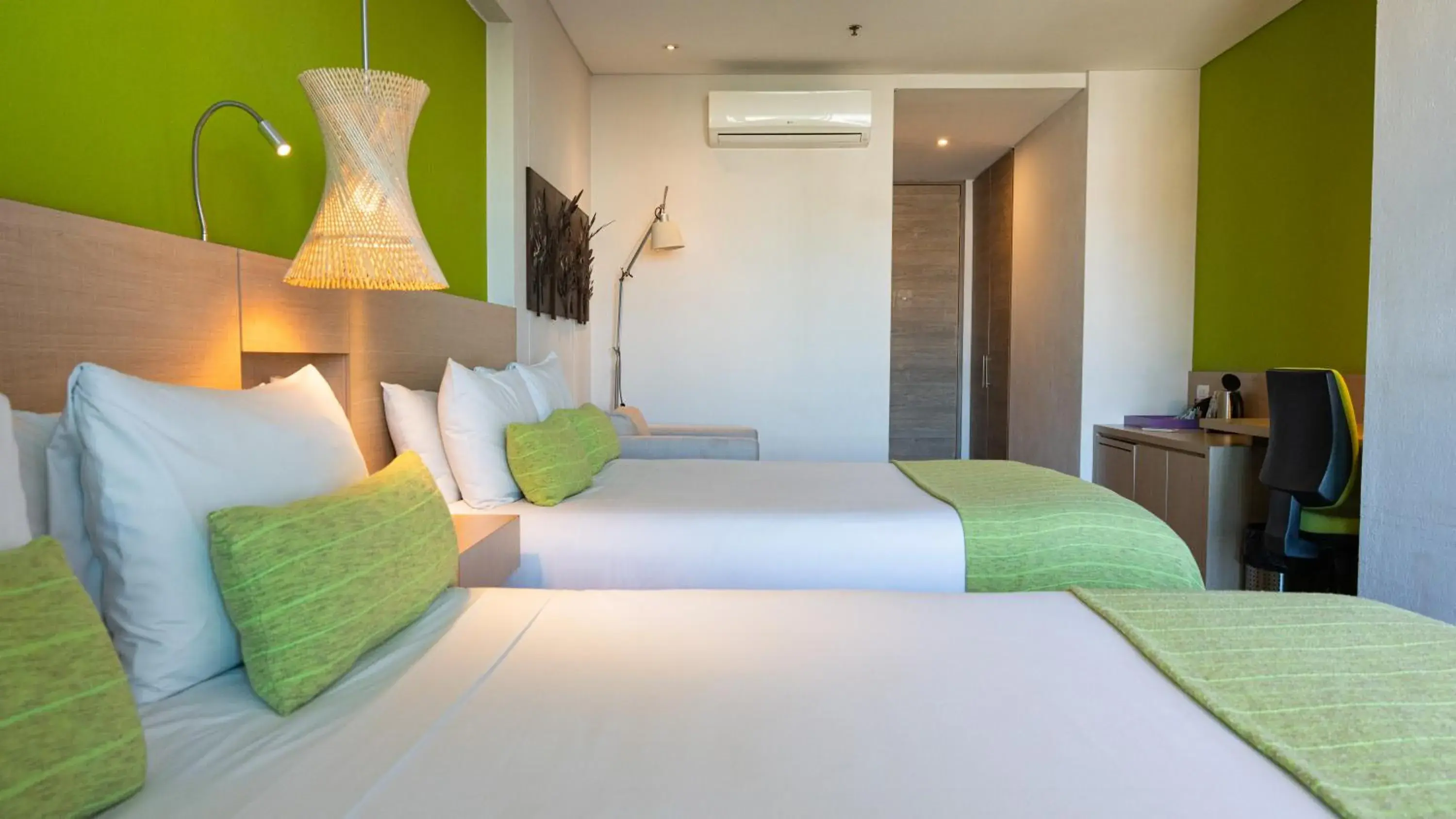 Twin Room in Hotel Bari Bucaramanga By OxoHotel Twin Room in Hotel Bari Bucaramanga By OxoHotel