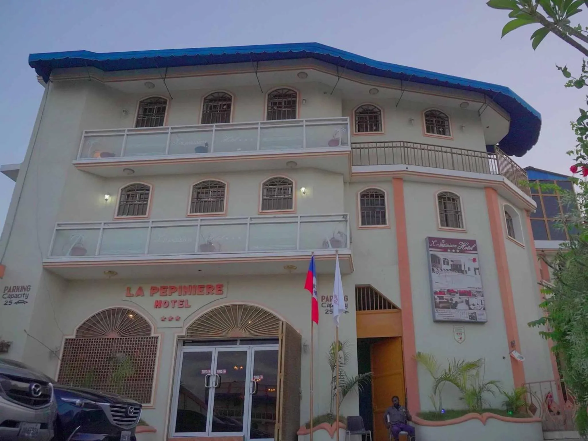 Property building in La Pepiniere Hotel