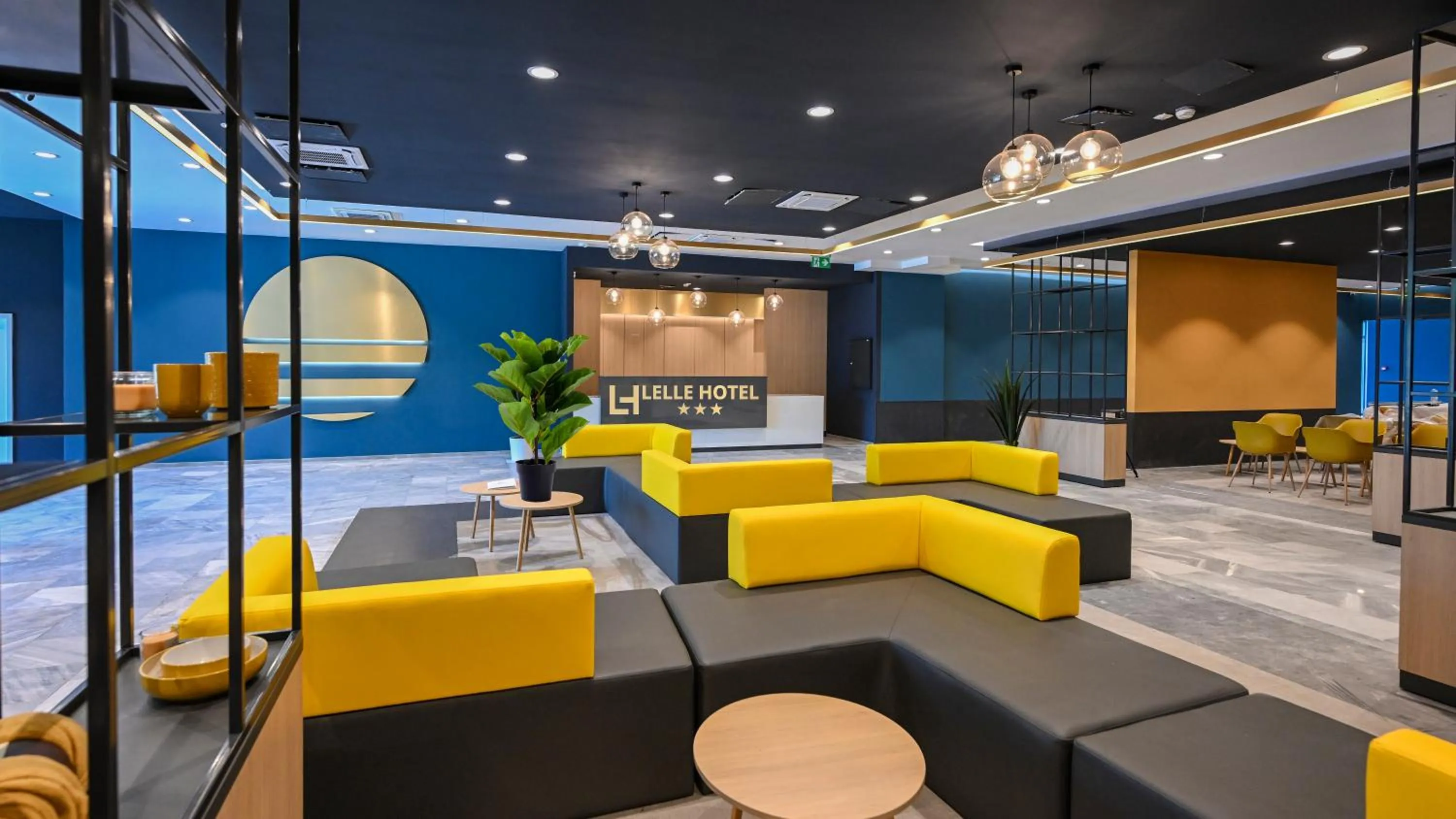 Lobby or reception in Lelle Hotel