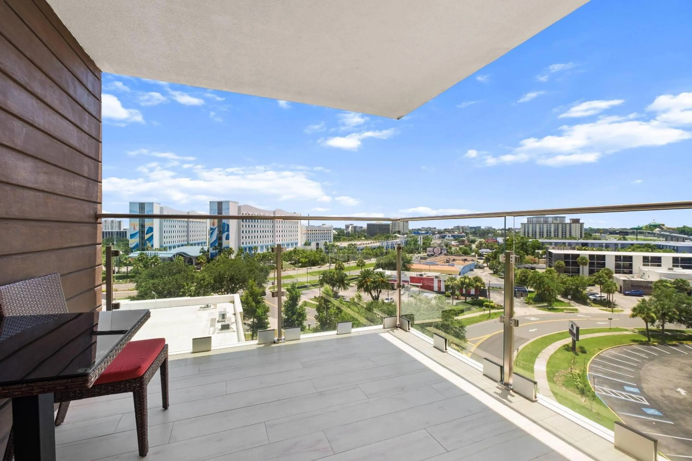 Bedroom in Cambria Hotel Orlando near Universal Theme Parks