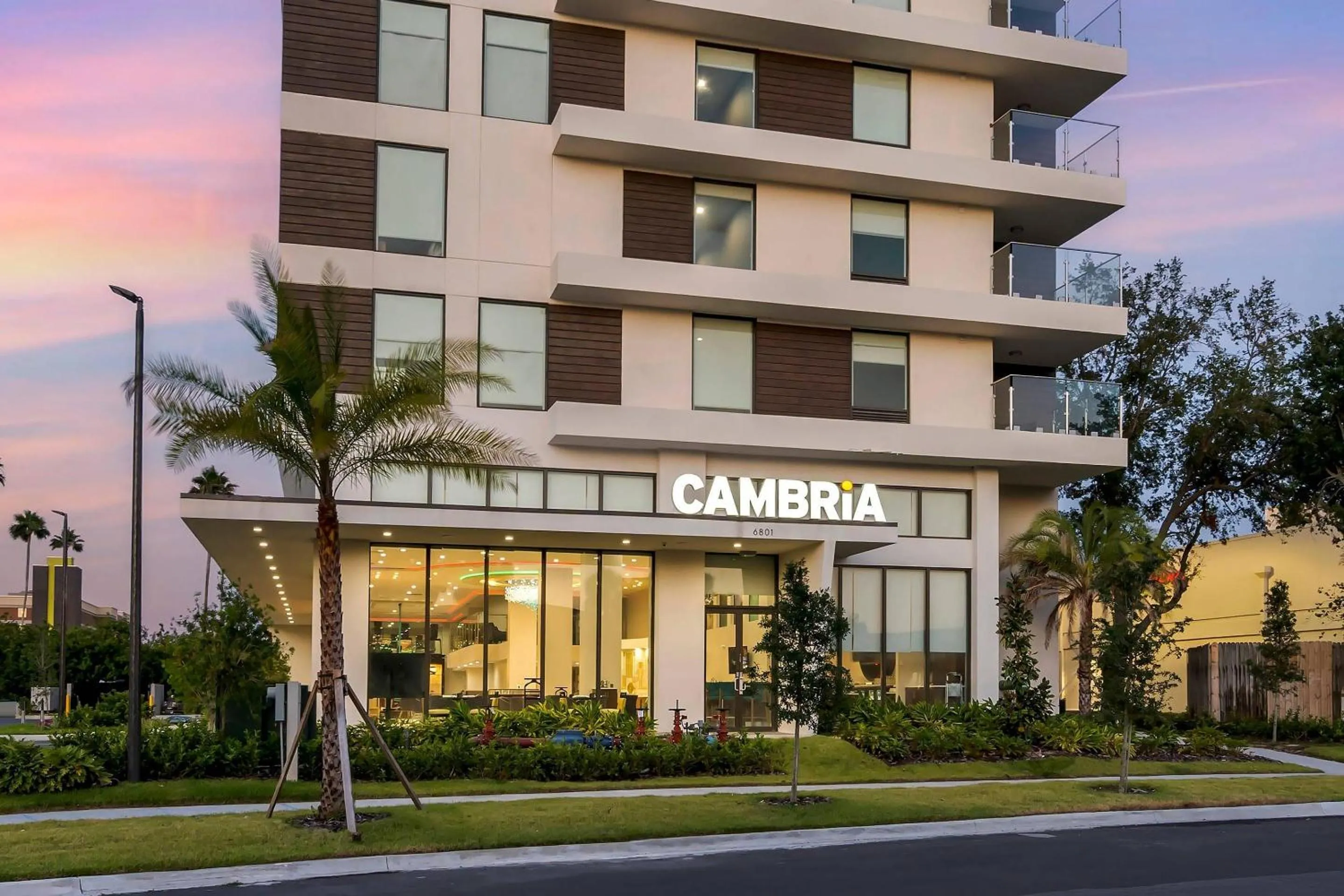 Property building in Cambria Hotel Orlando near Universal Theme Parks