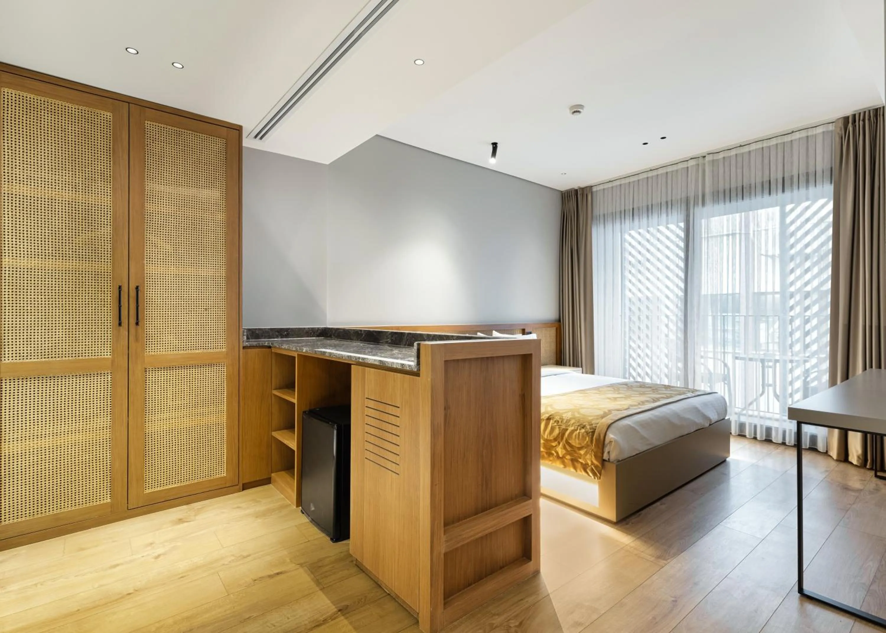 Bed in Galata Rasso Hotel