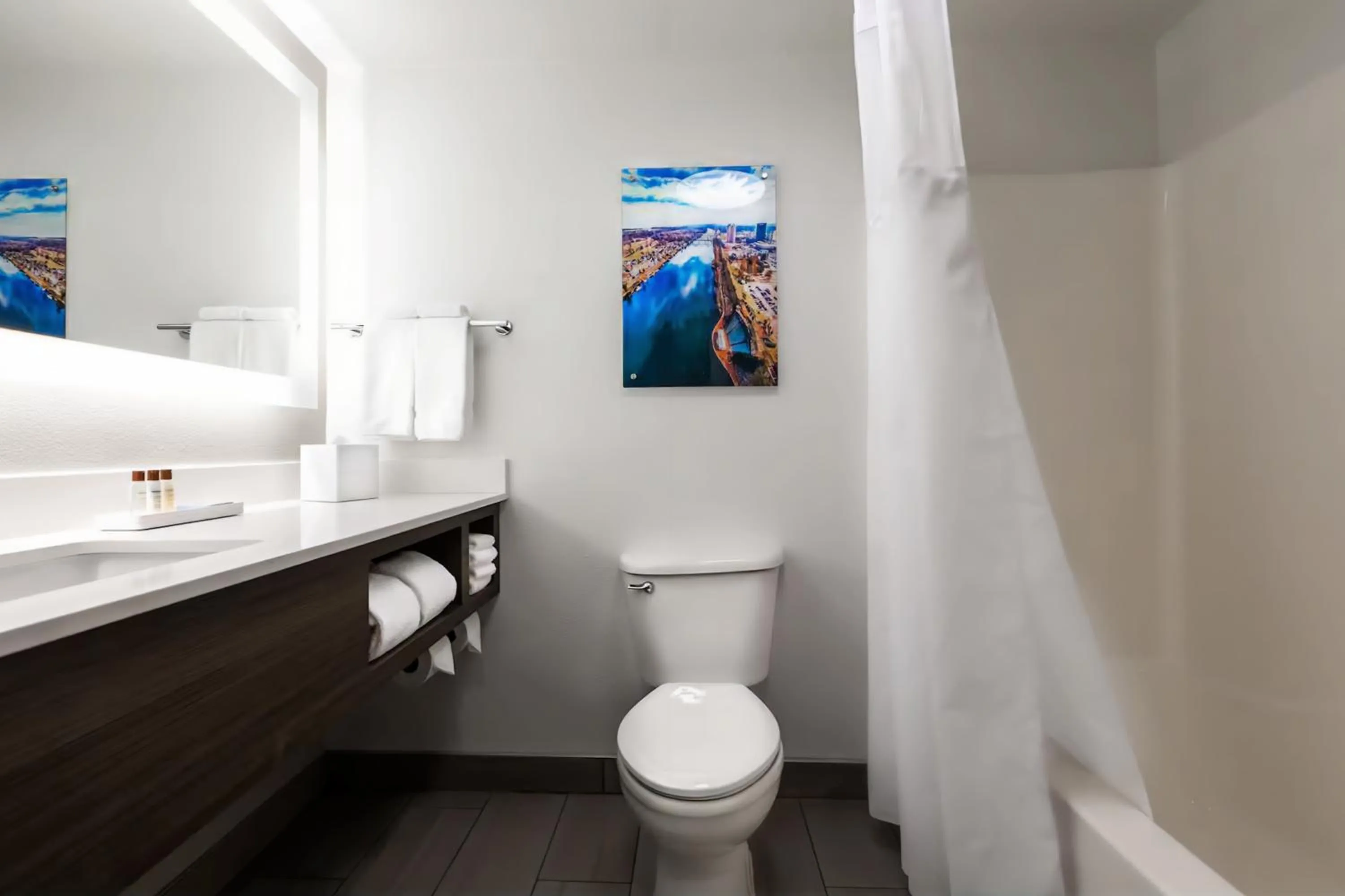 Toilet in Wingate Augusta Washington Road by Wyndham