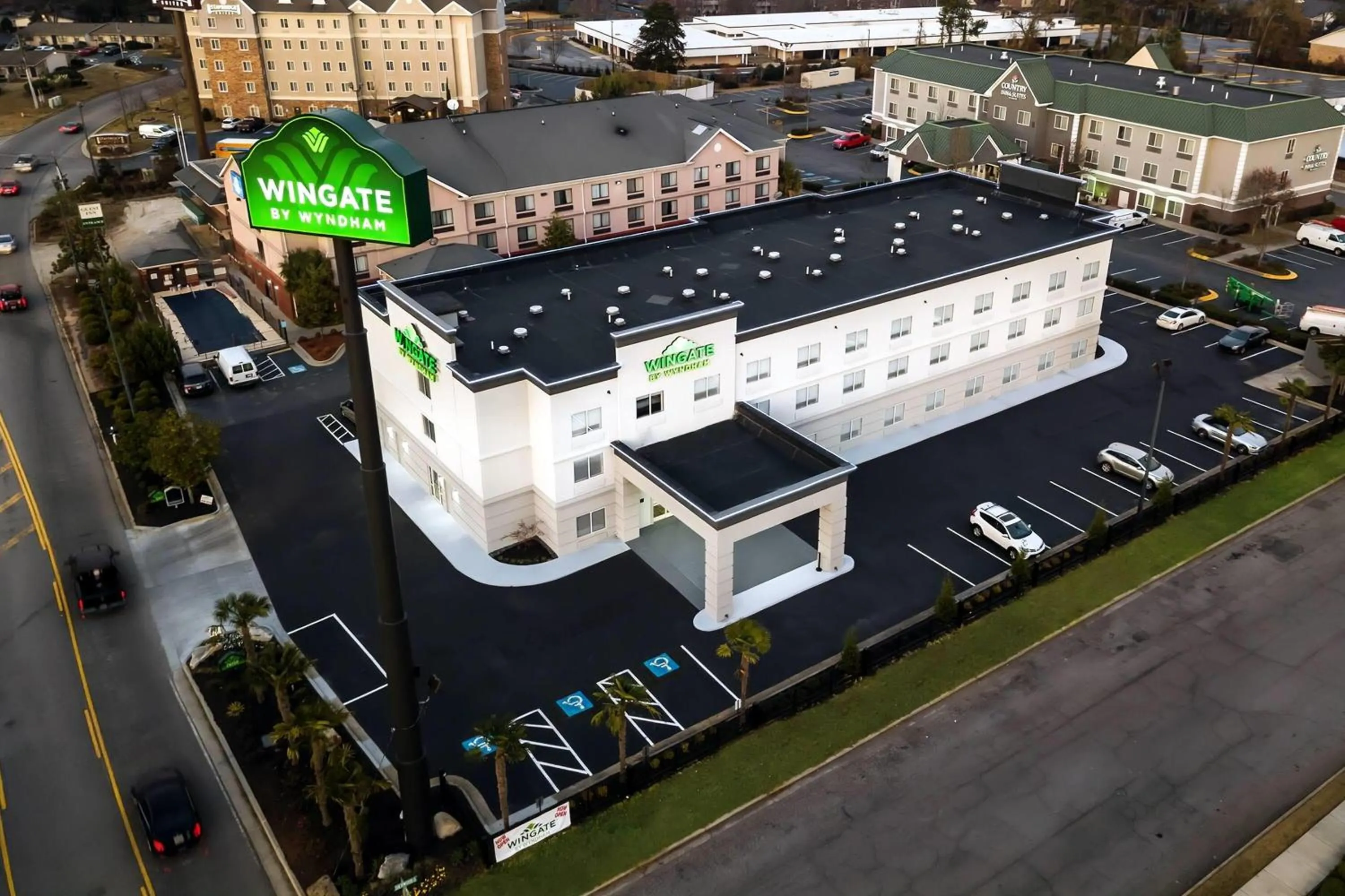 Property building in Wingate Augusta Washington Road by Wyndham