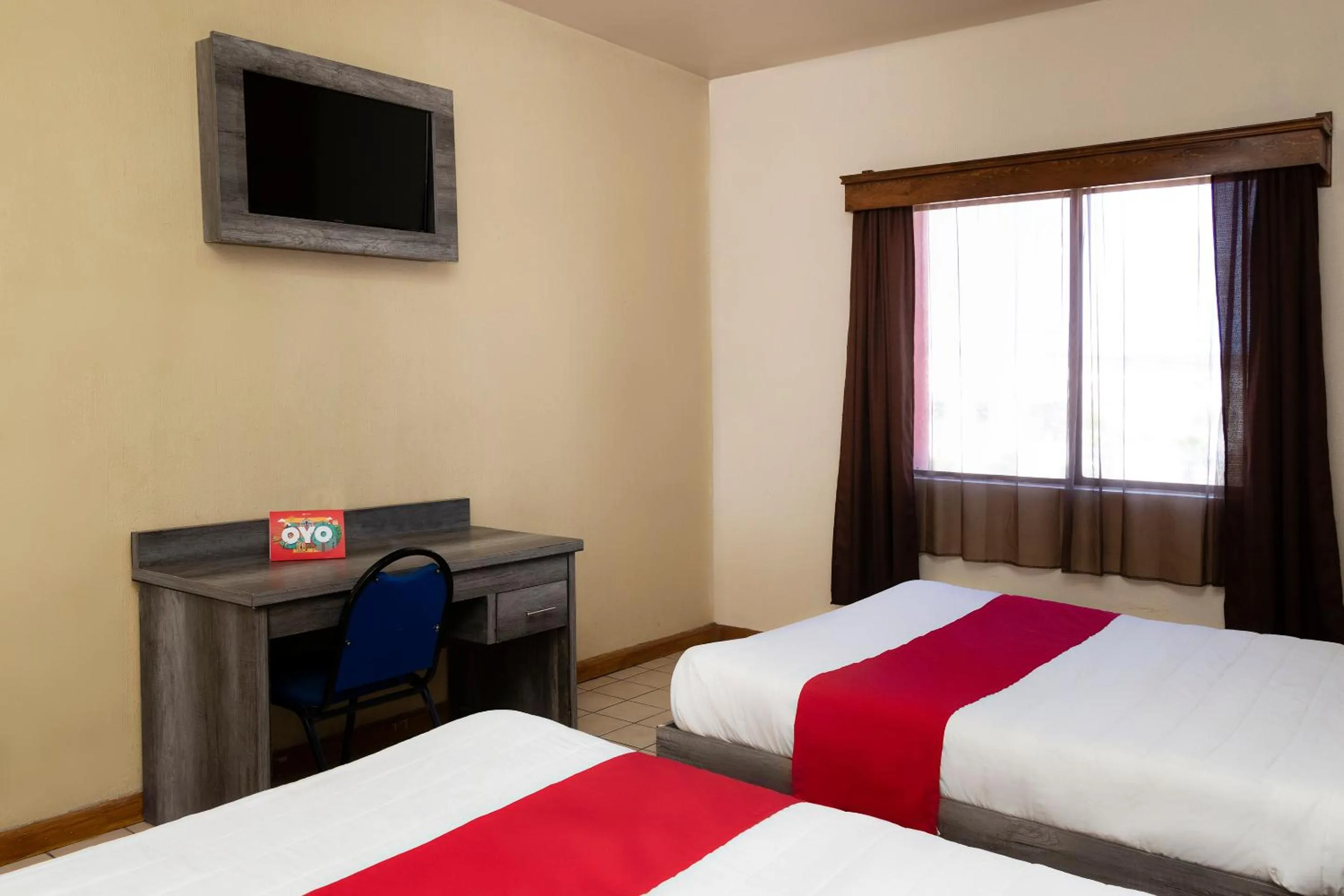 Bedroom, Bed in OYO Hotel Real Del Sur, Estadio Chihuahua