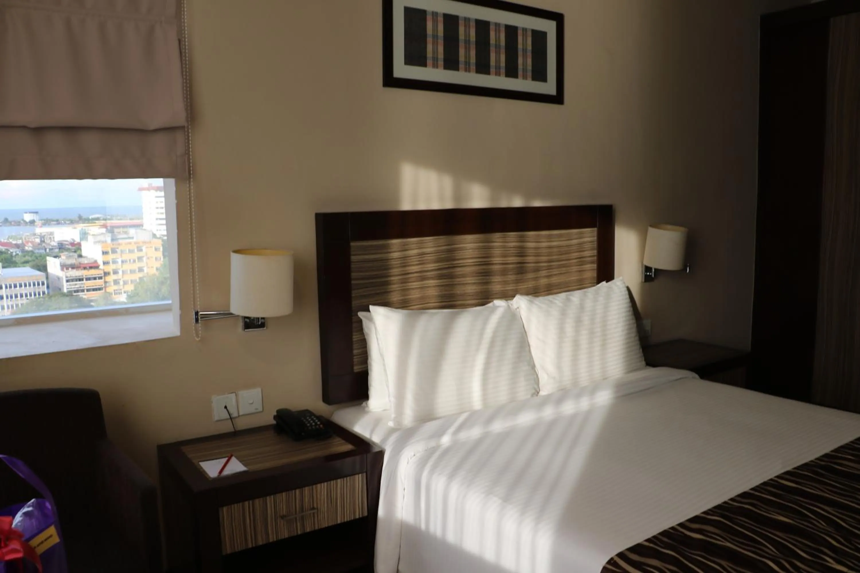 Bed in Hotel Felda Residence Kuala Terengganu