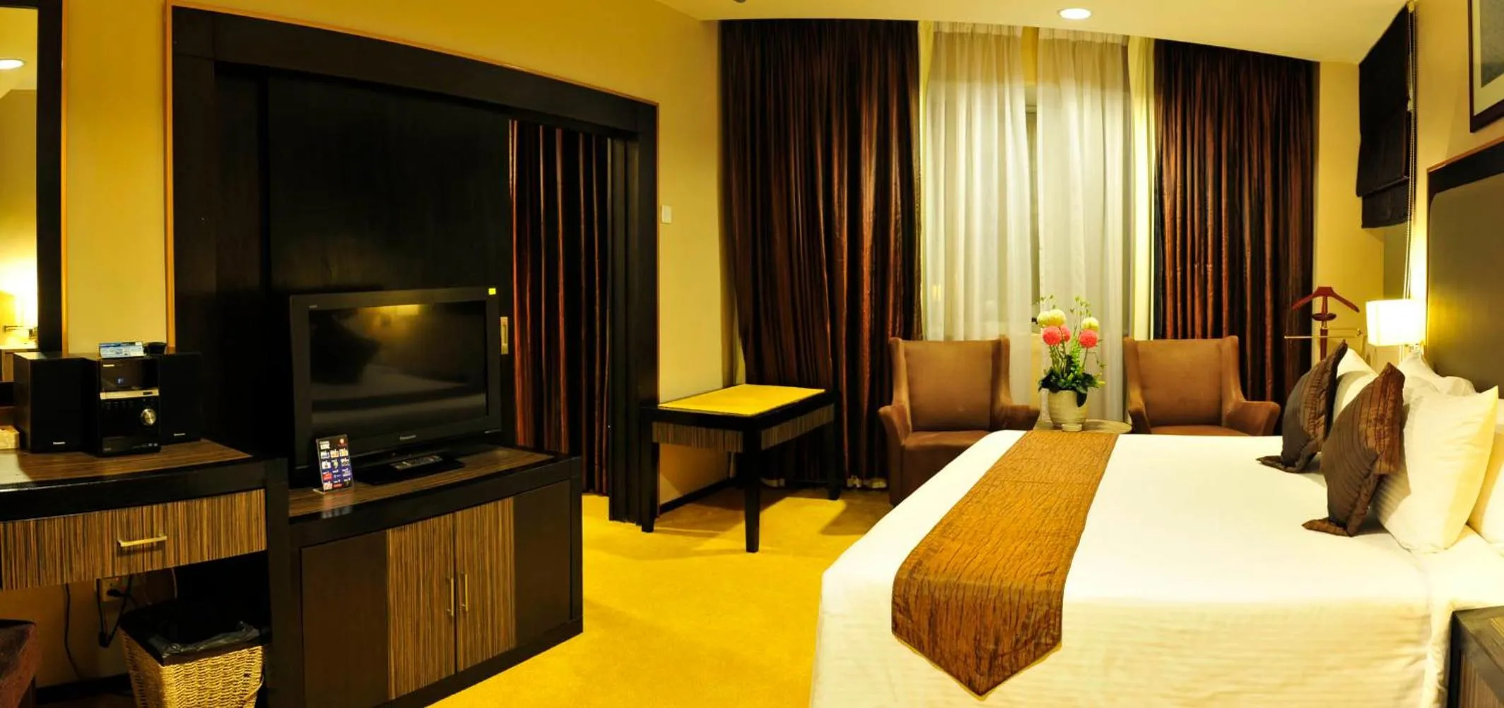 Bed in Hotel Felda Residence Kuala Terengganu