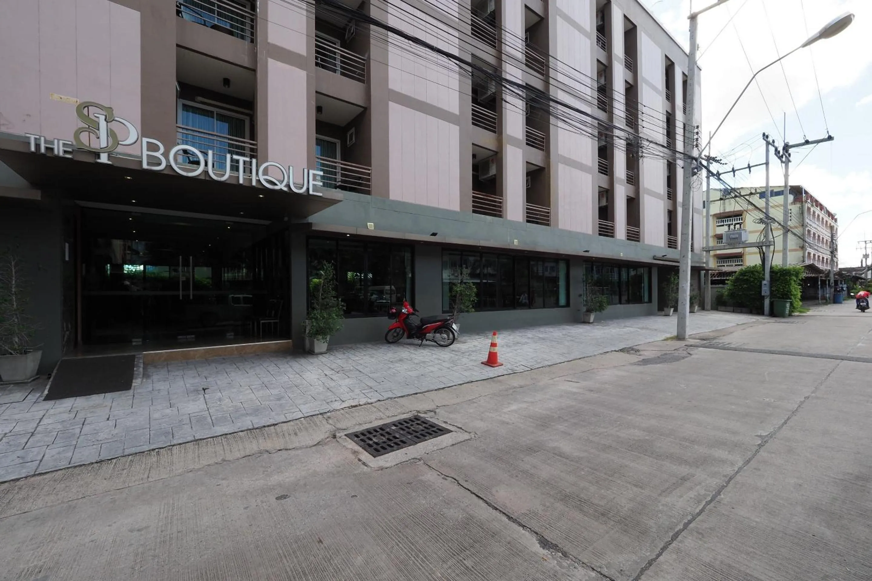 On site in The Sp Boutique Hotel