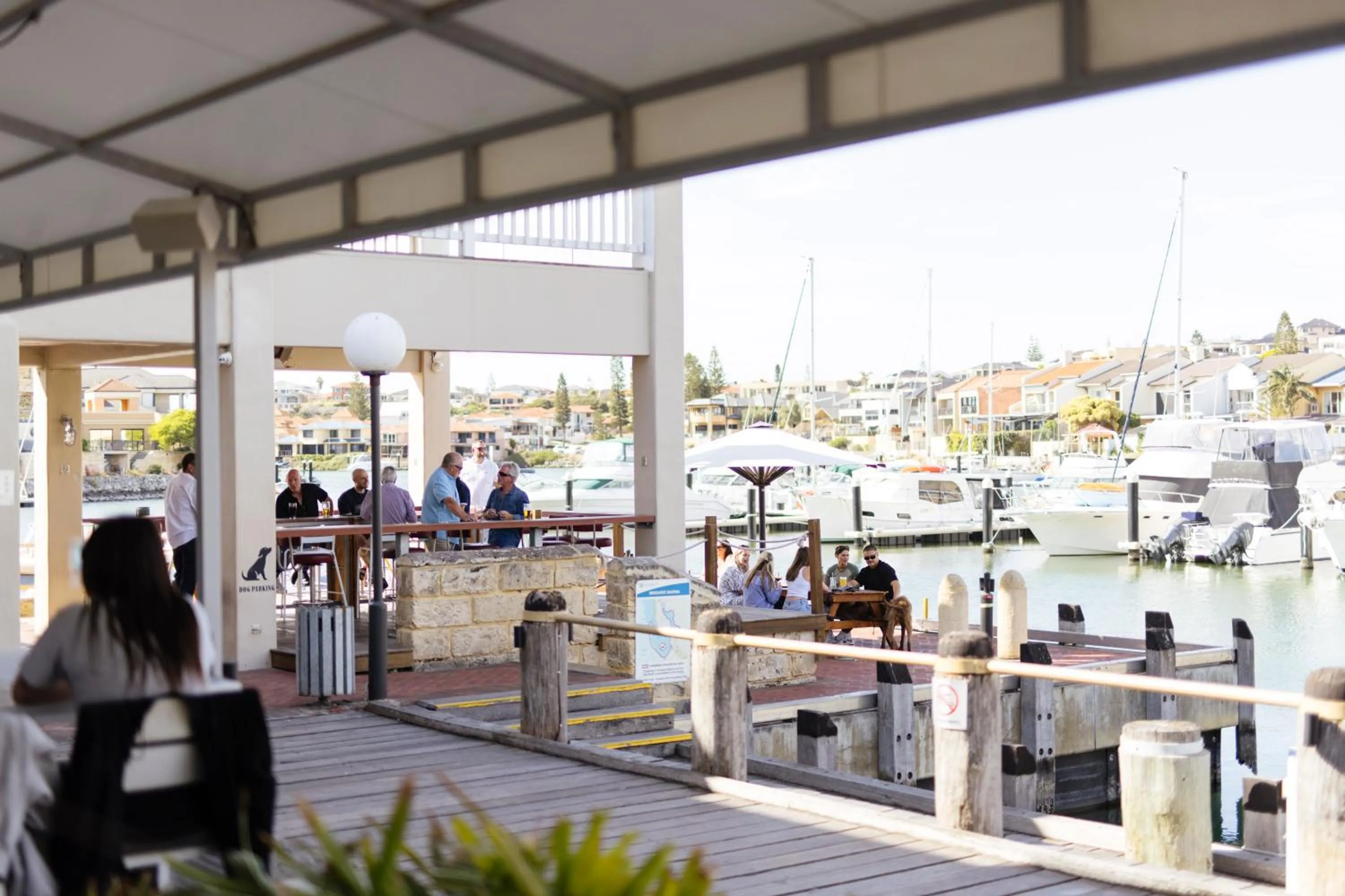 Restaurant/places to eat in The Marina Hotel - Mindarie