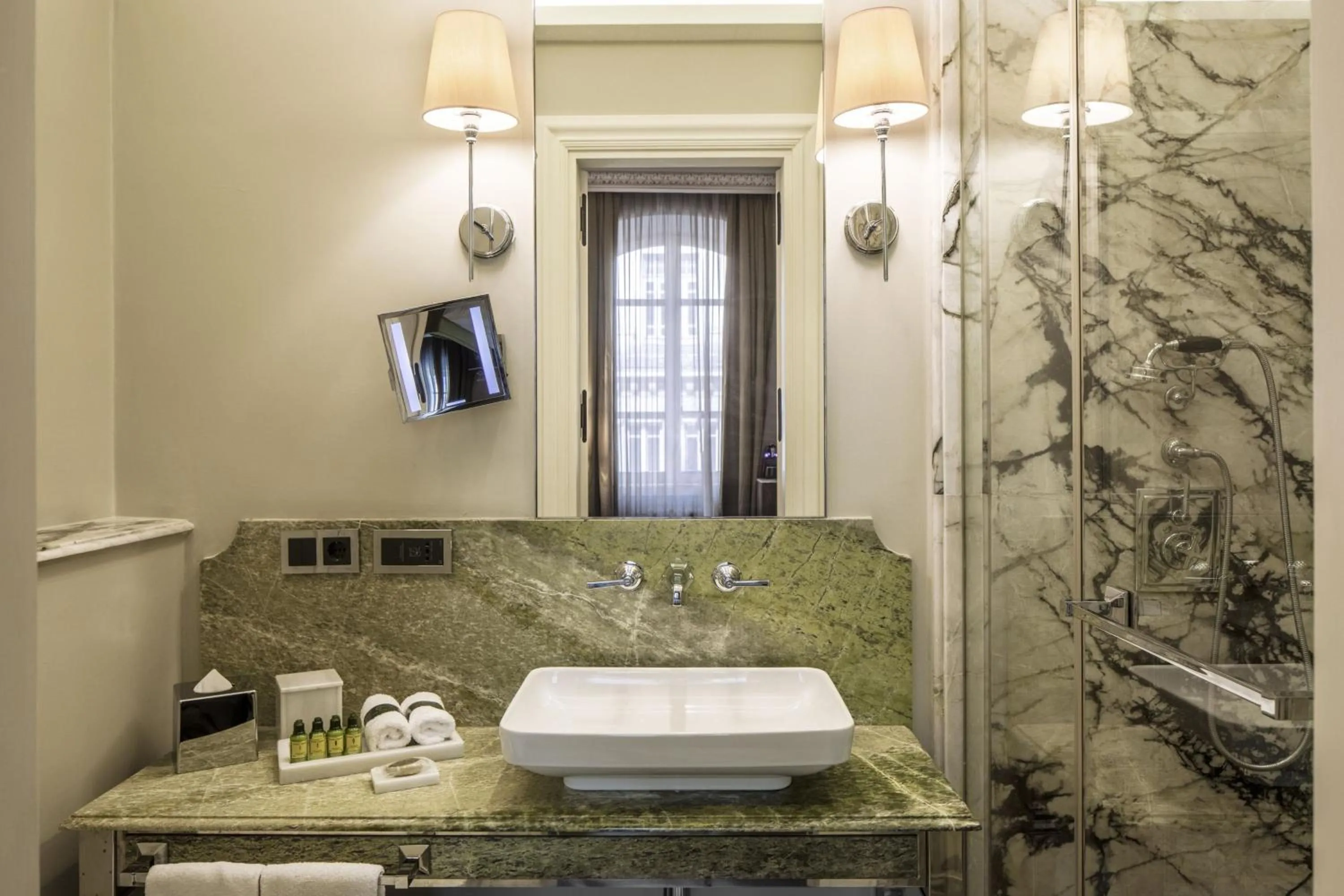 Bathroom in The Bank Hotel Istanbul, a Member of Design Hotels