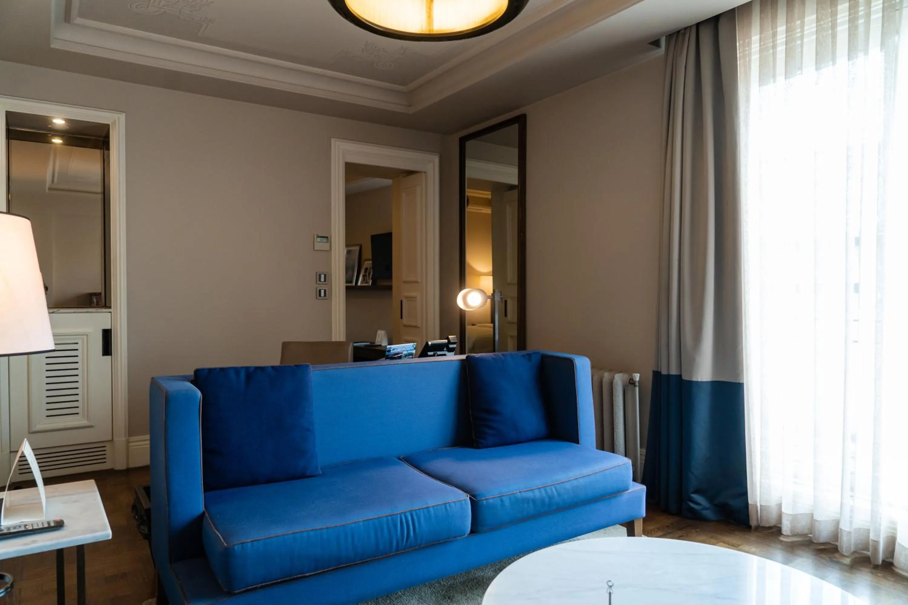 Living room in The Bank Hotel Istanbul, a Member of Design Hotels