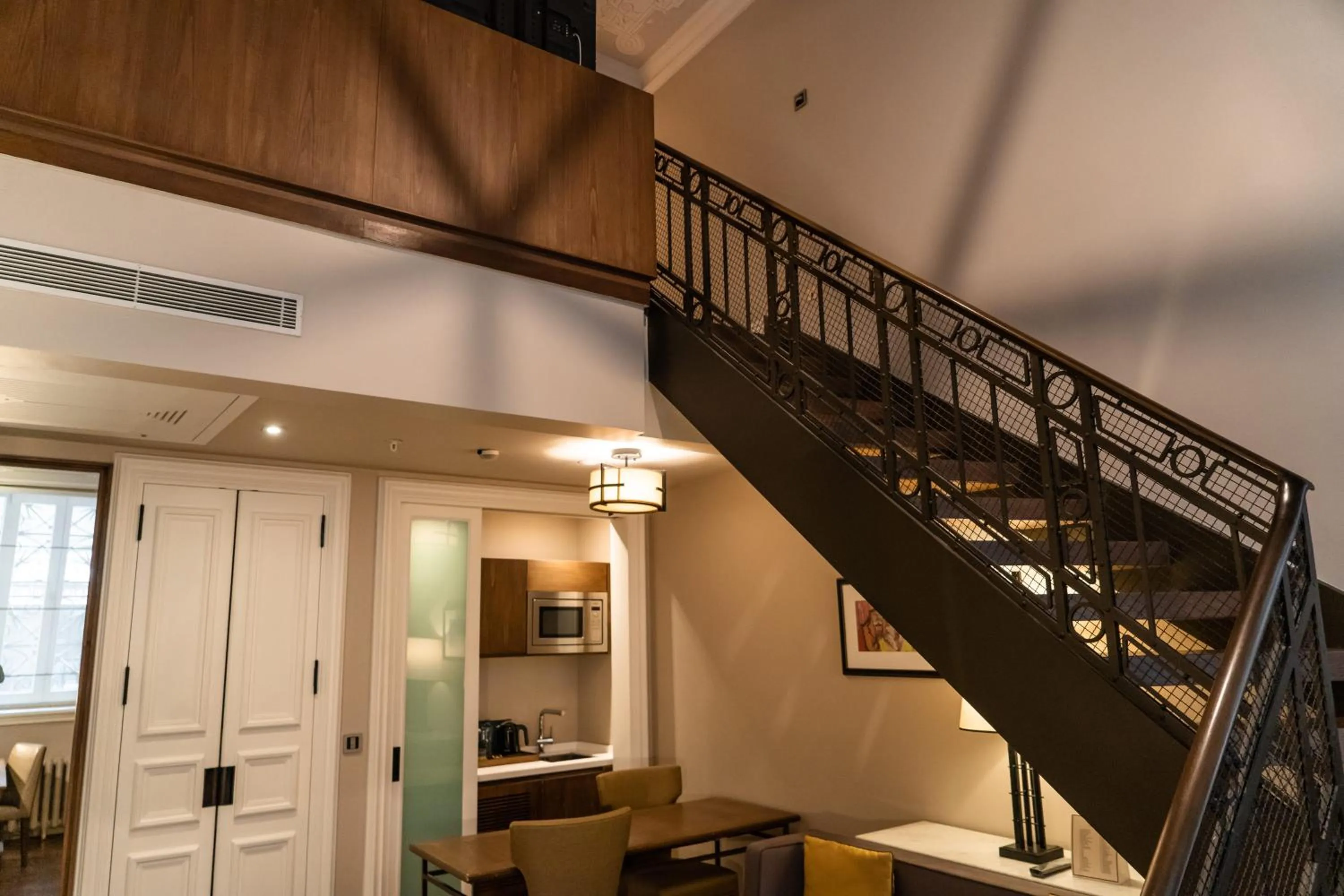 Kitchen or kitchenette in The Bank Hotel Istanbul, a Member of Design Hotels