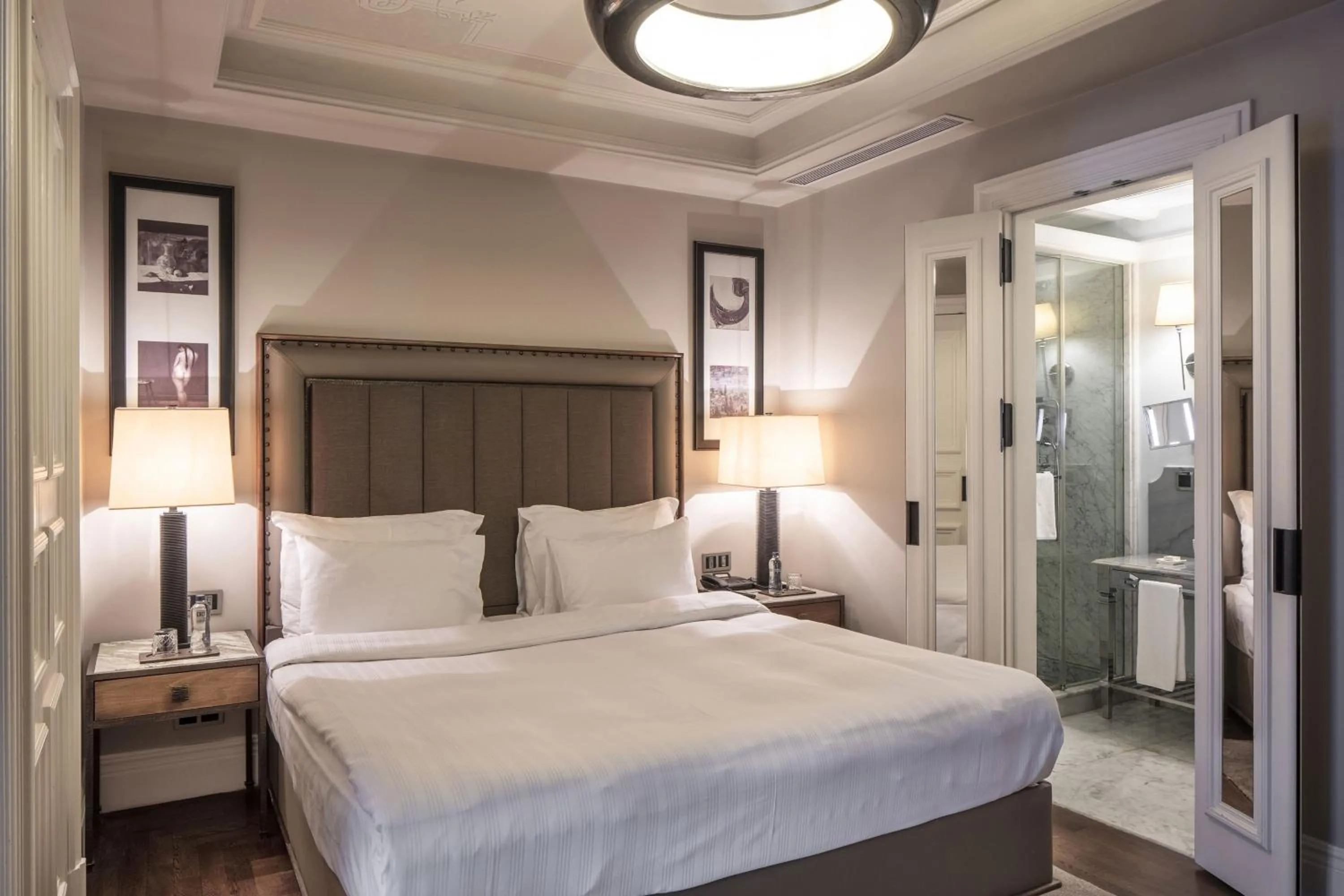 Bedroom, Bed in The Bank Hotel Istanbul, a Member of Design Hotels