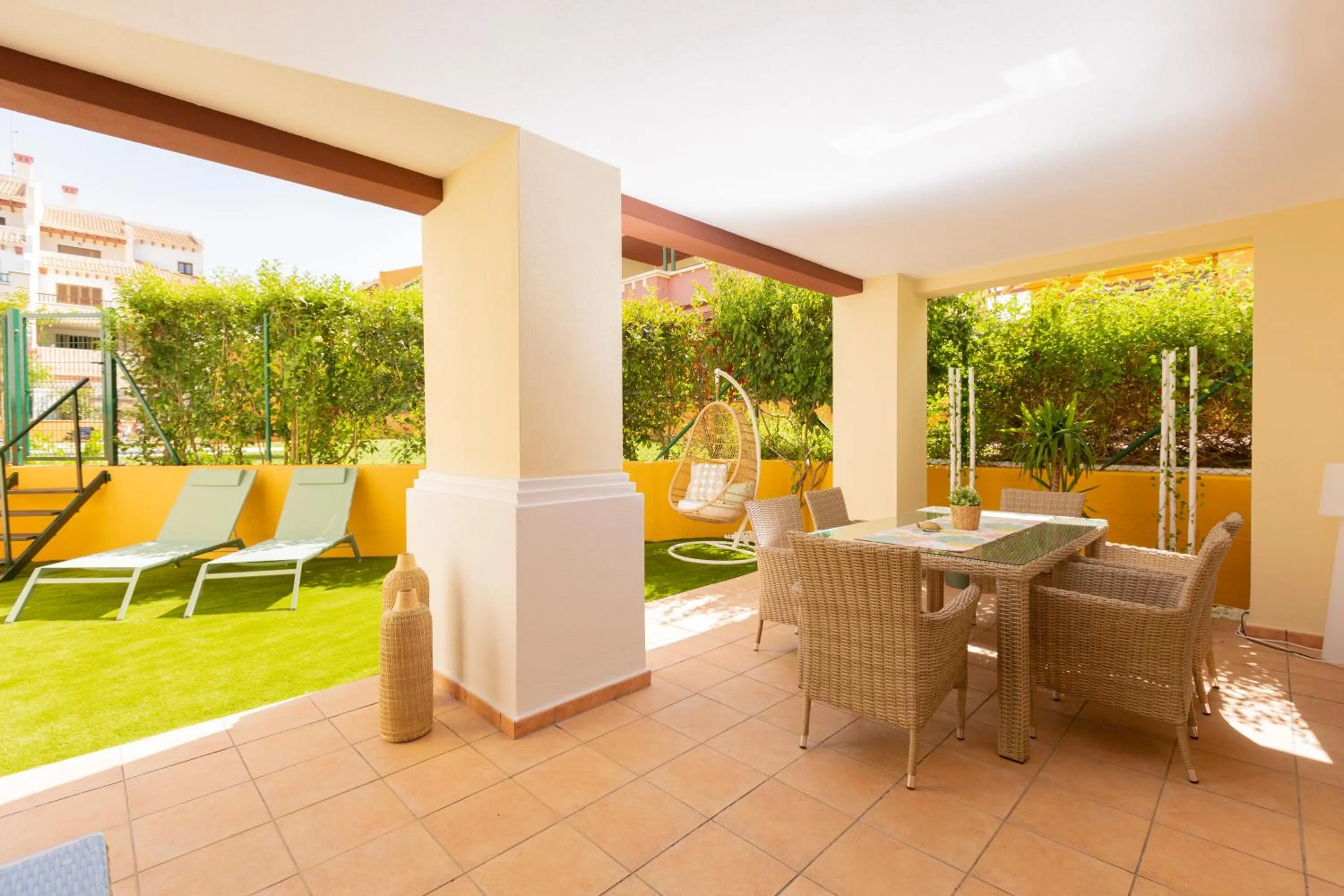 Garden in Pura Villa- Buganvillas Ayamonte