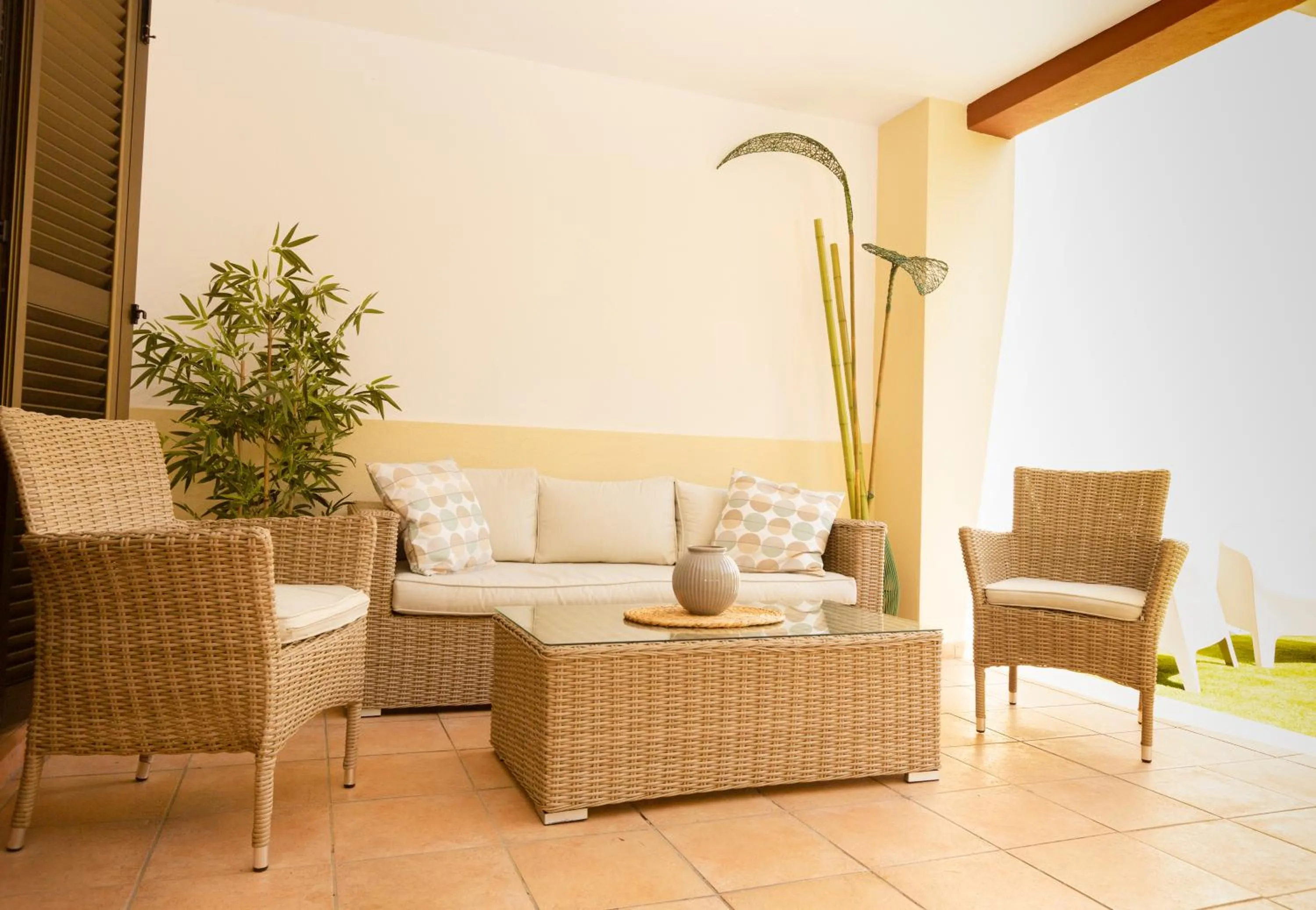 Balcony/Terrace in Pura Villa- Buganvillas Ayamonte