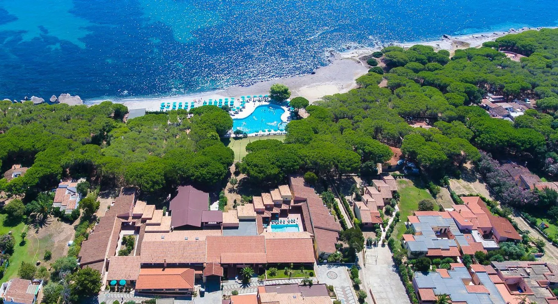 Bird's eye view in Club Hotel Marina Seada Beach