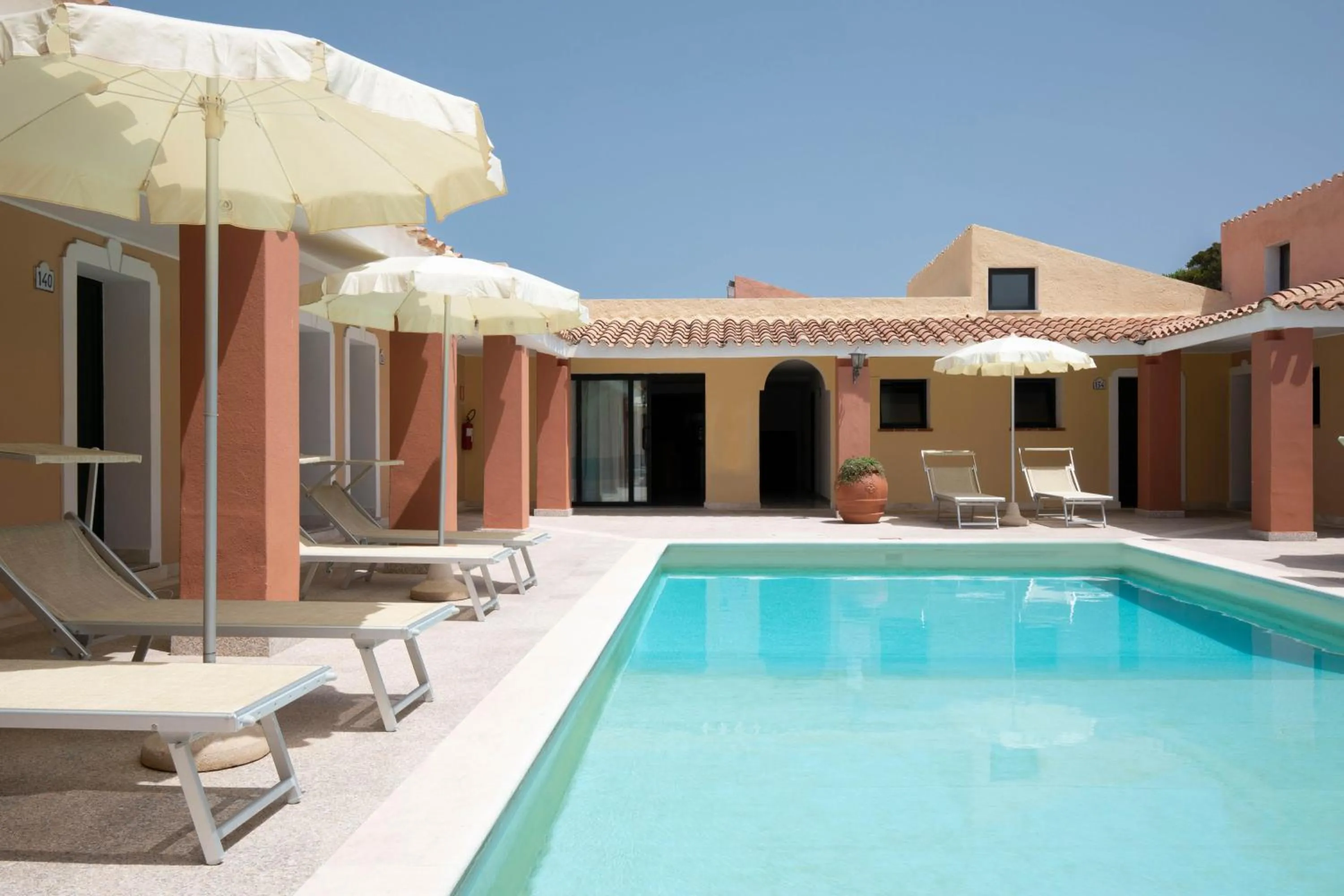 Swimming pool in Club Hotel Marina Seada Beach
