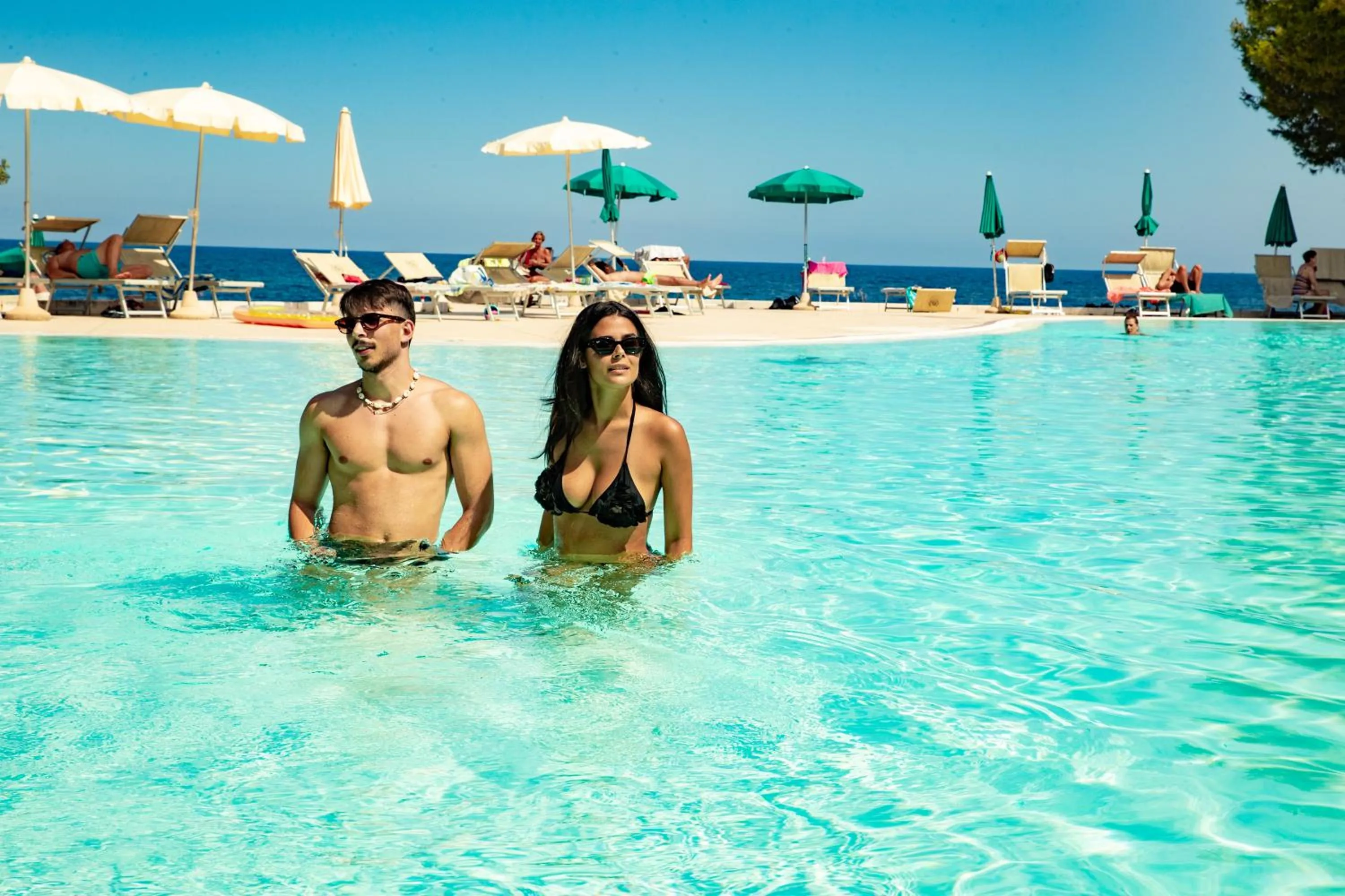 Swimming pool in Club Hotel Marina Seada Beach
