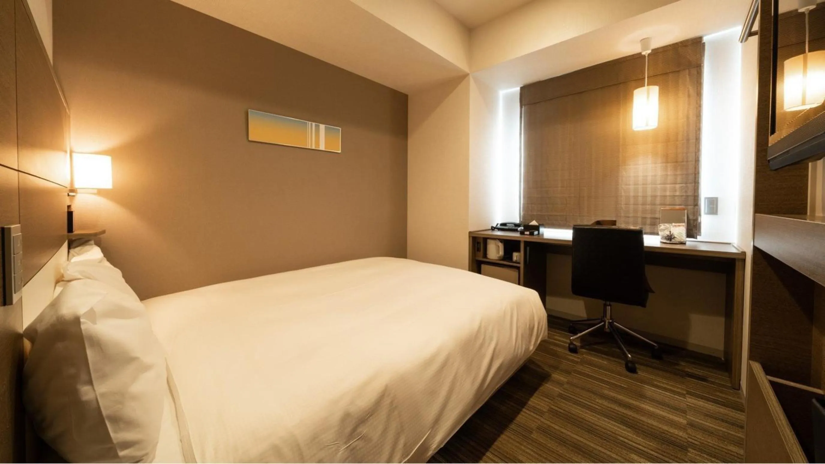 Bedroom, Bed in Via Inn Higashiginza