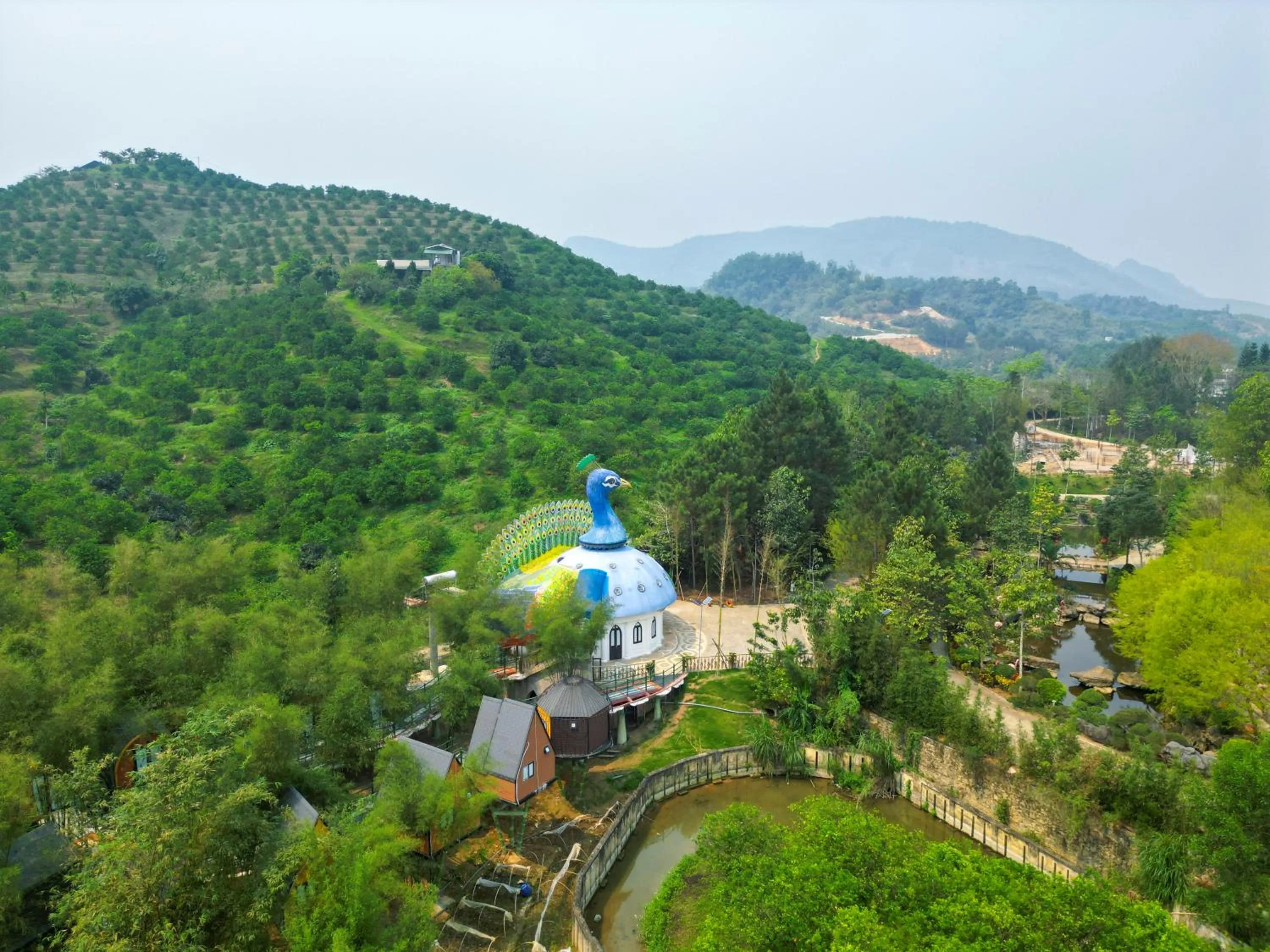 Bird's eye view in MEDDOM Park