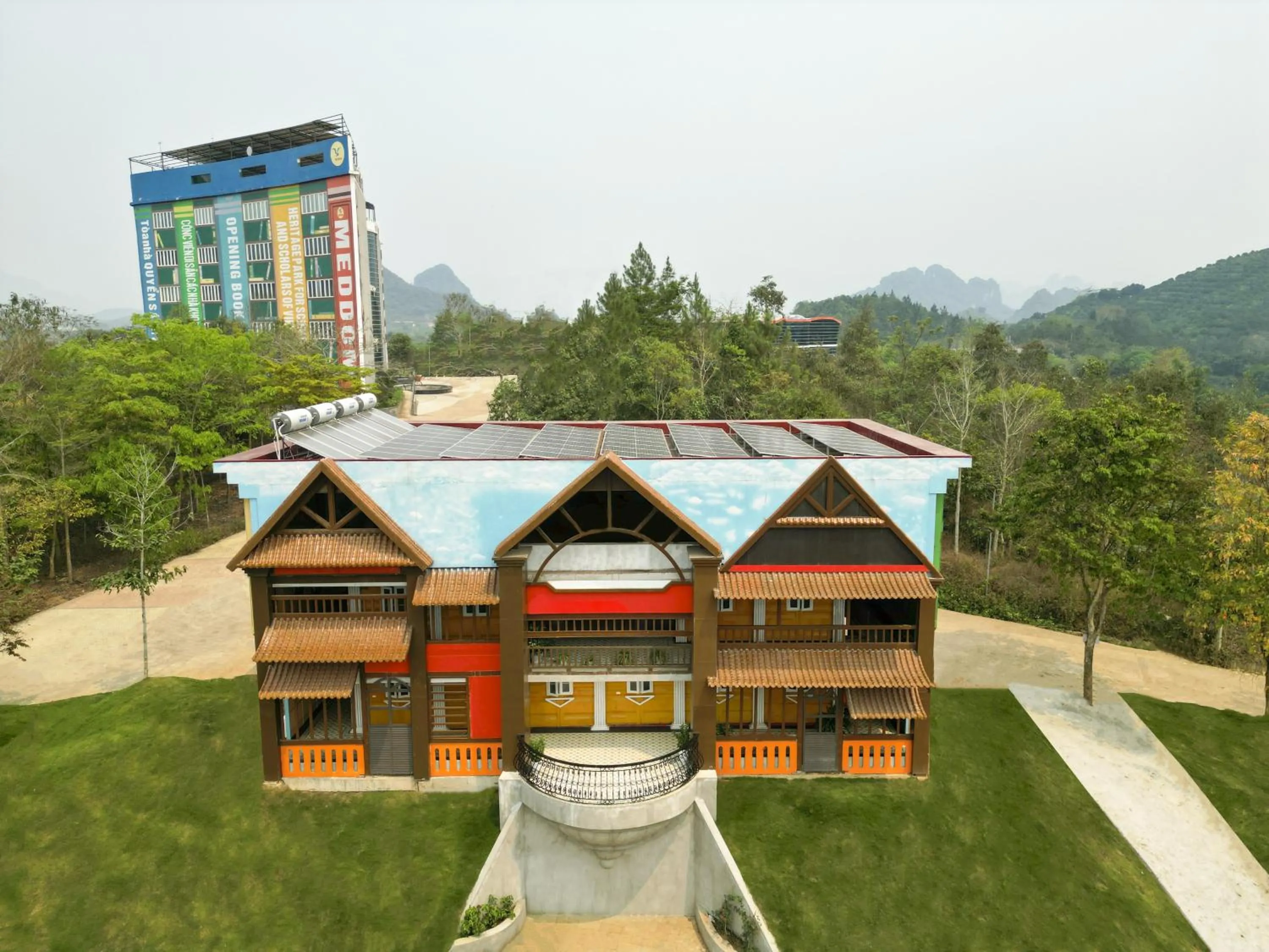 Natural landscape in MEDDOM Park