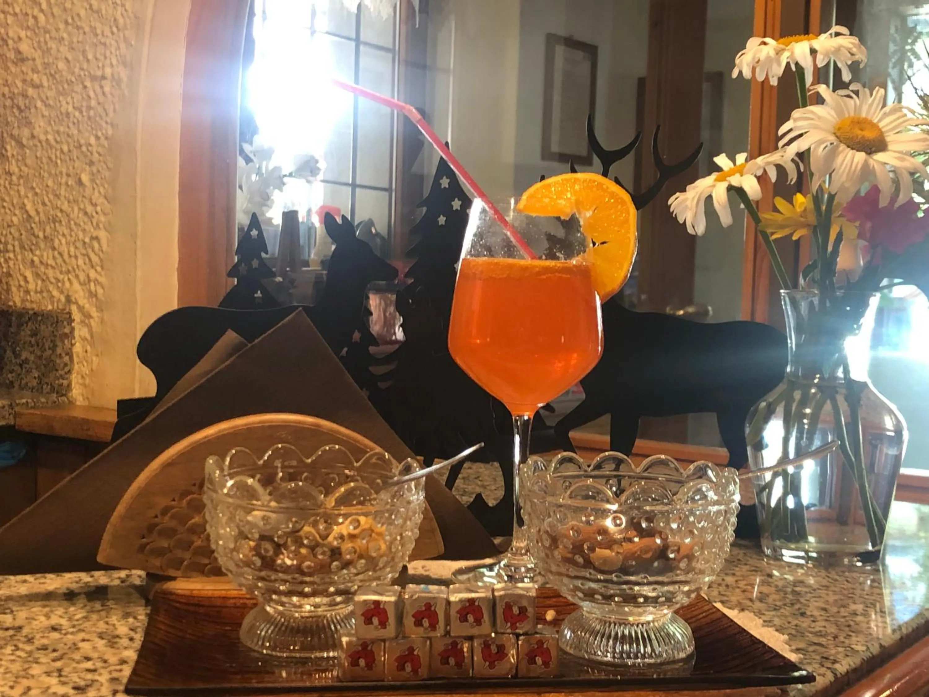 Food and drinks in Maison Laurent