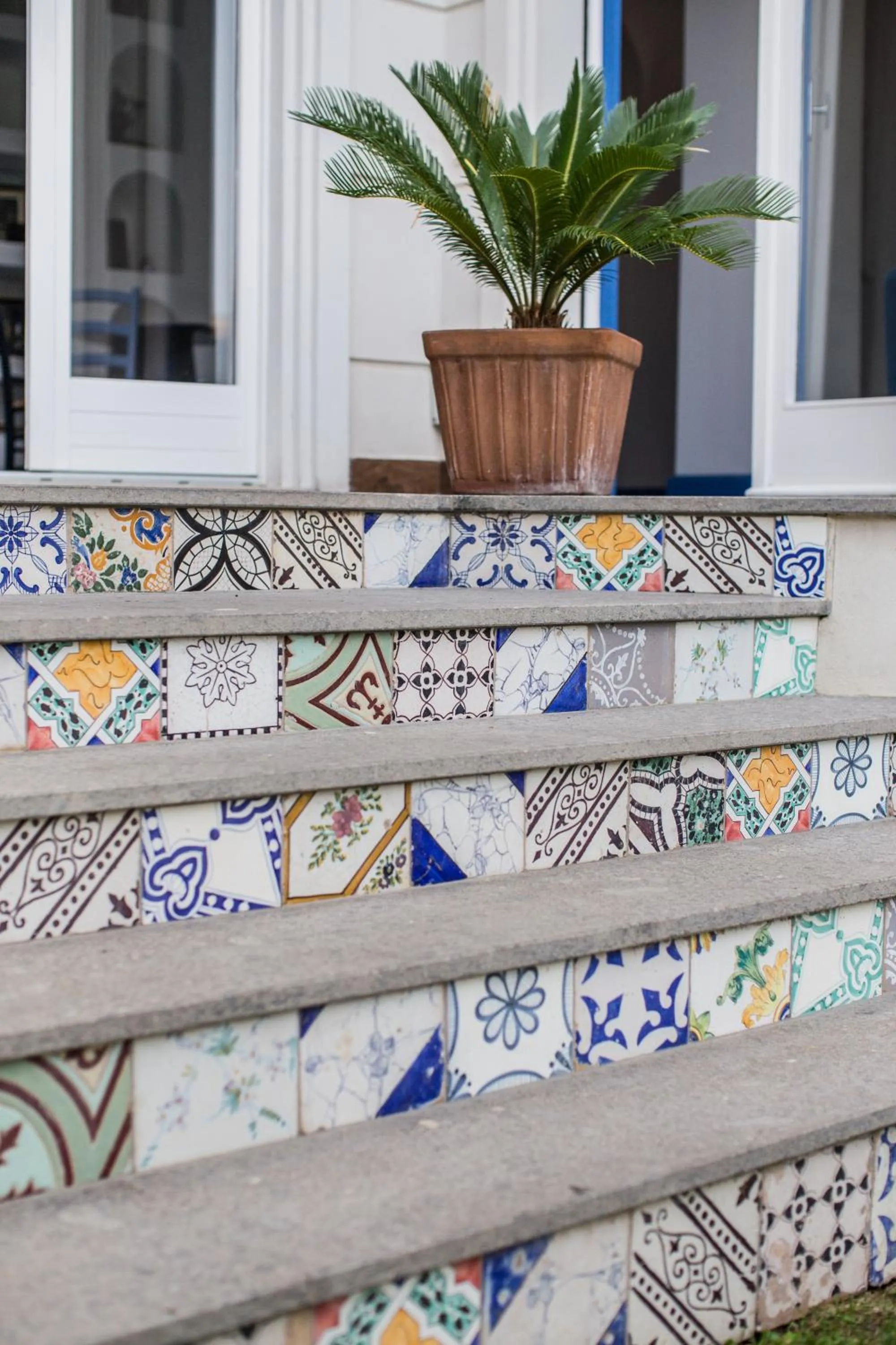 Patio in Hotel Mignon Meublè