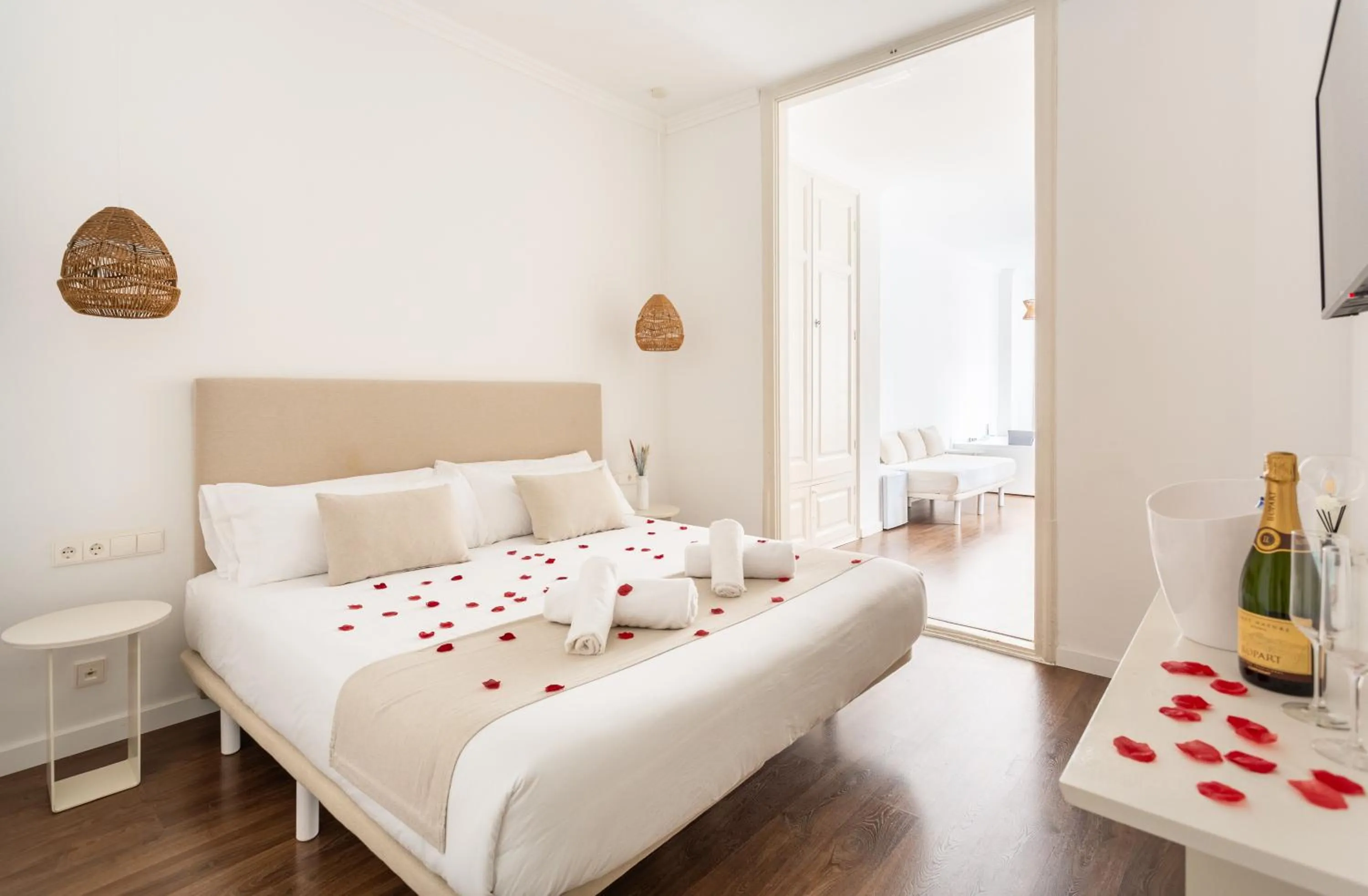 Bed in Divino Hotel Boutique