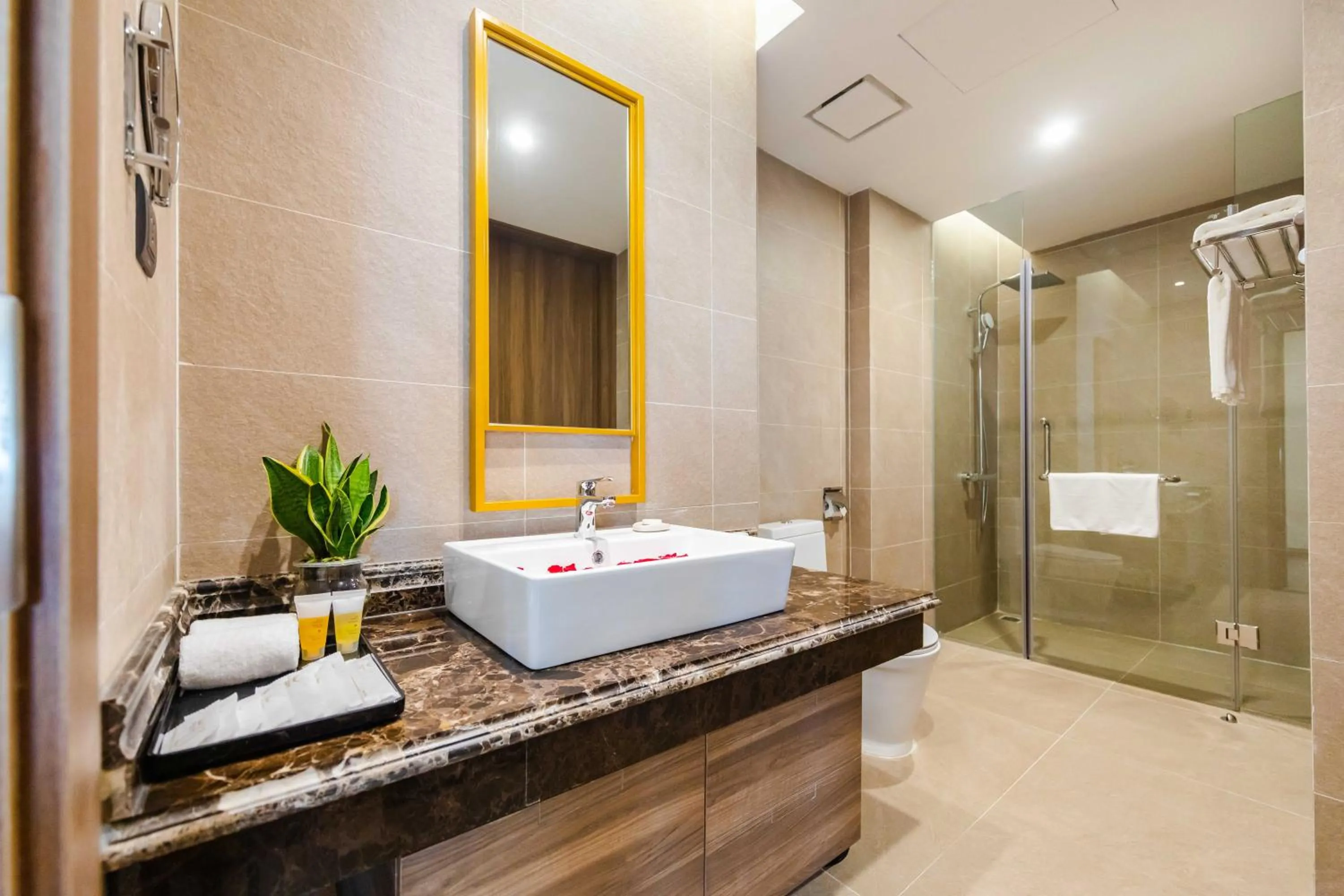 Shower in Muong Thanh Luxury Ha Long Centre II