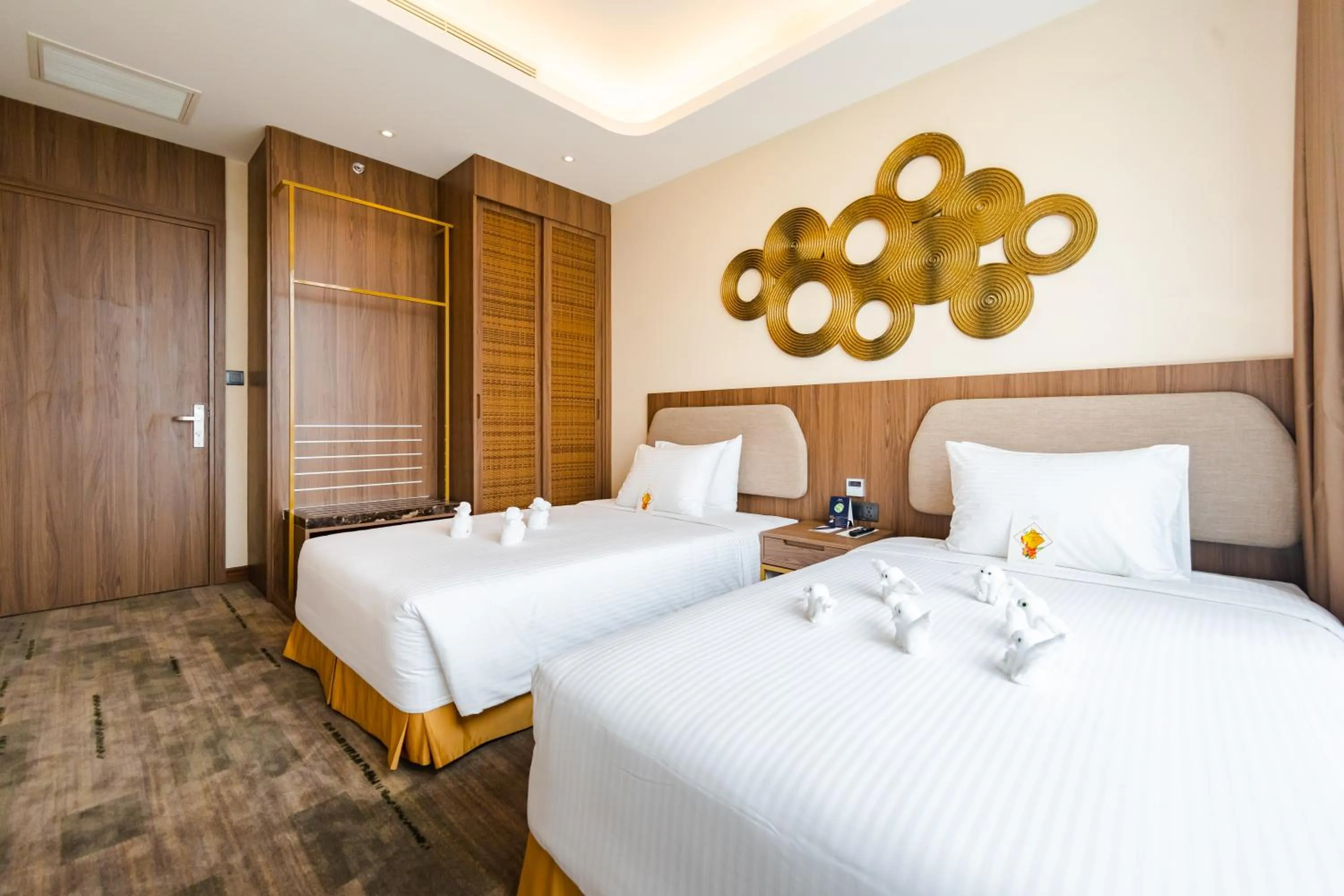Bedroom in Muong Thanh Luxury Ha Long Centre II